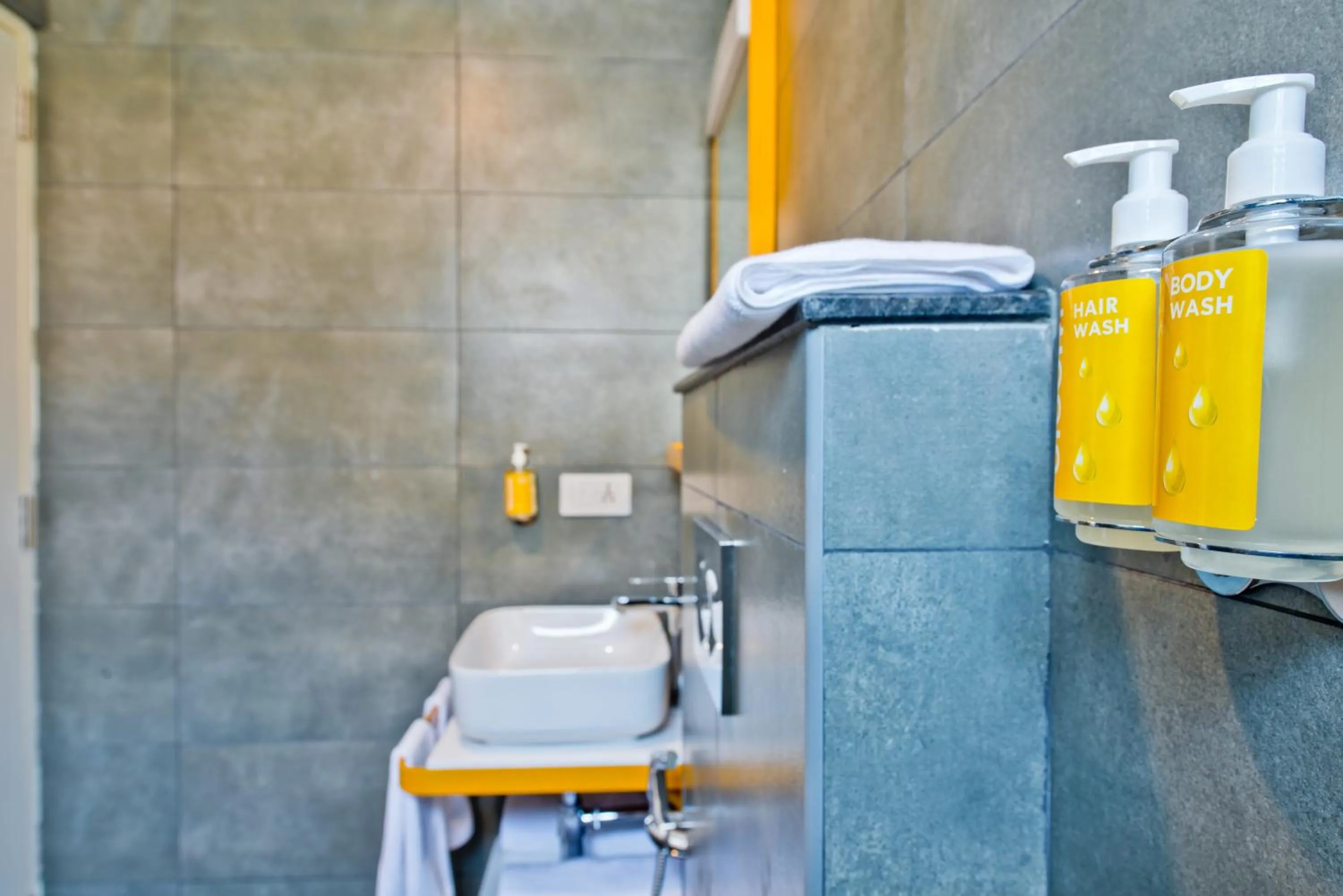 Bathroom in bloomrooms @ City Centre