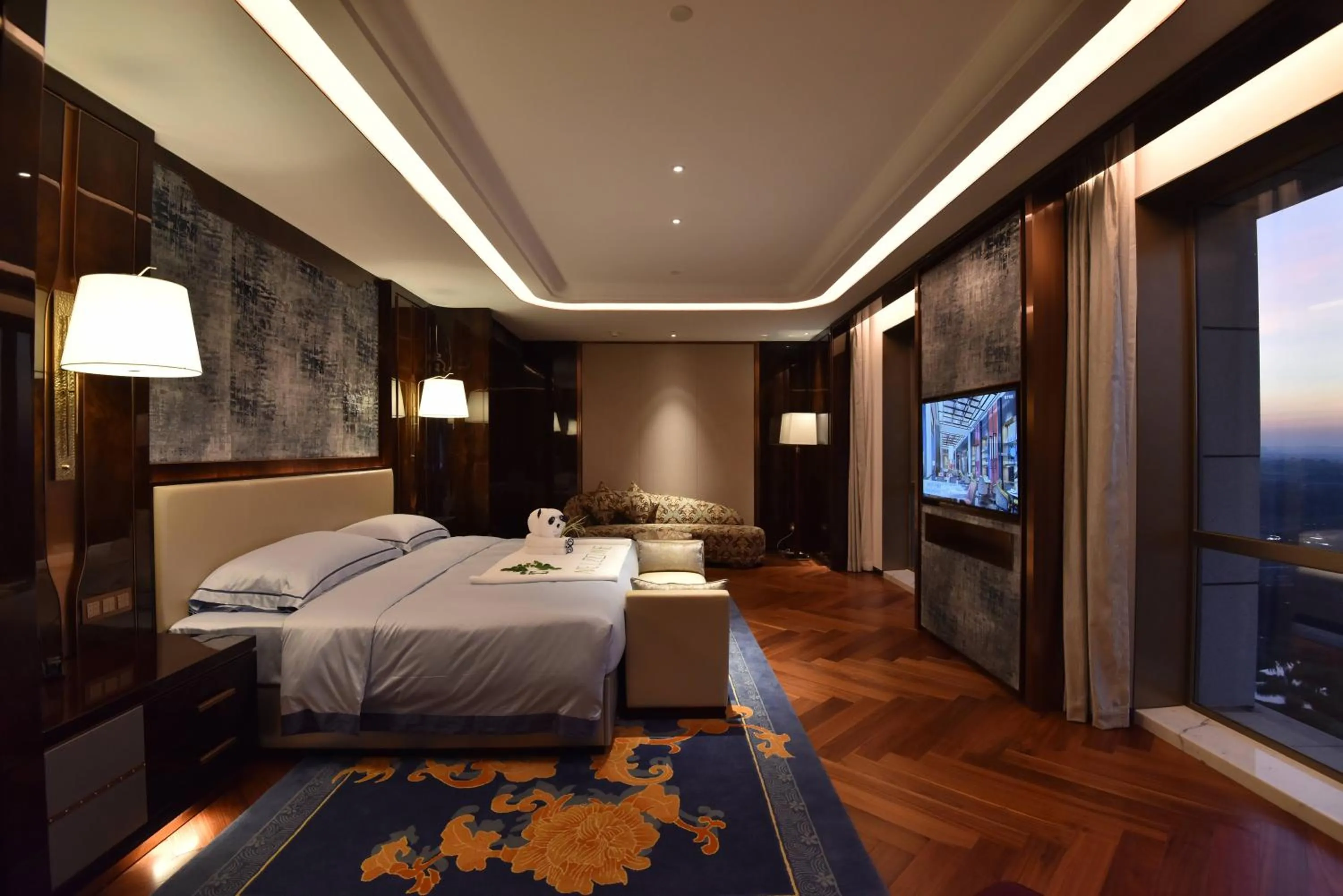 Bed in Vignette Collection Haikou Yatter Hotel by IHG