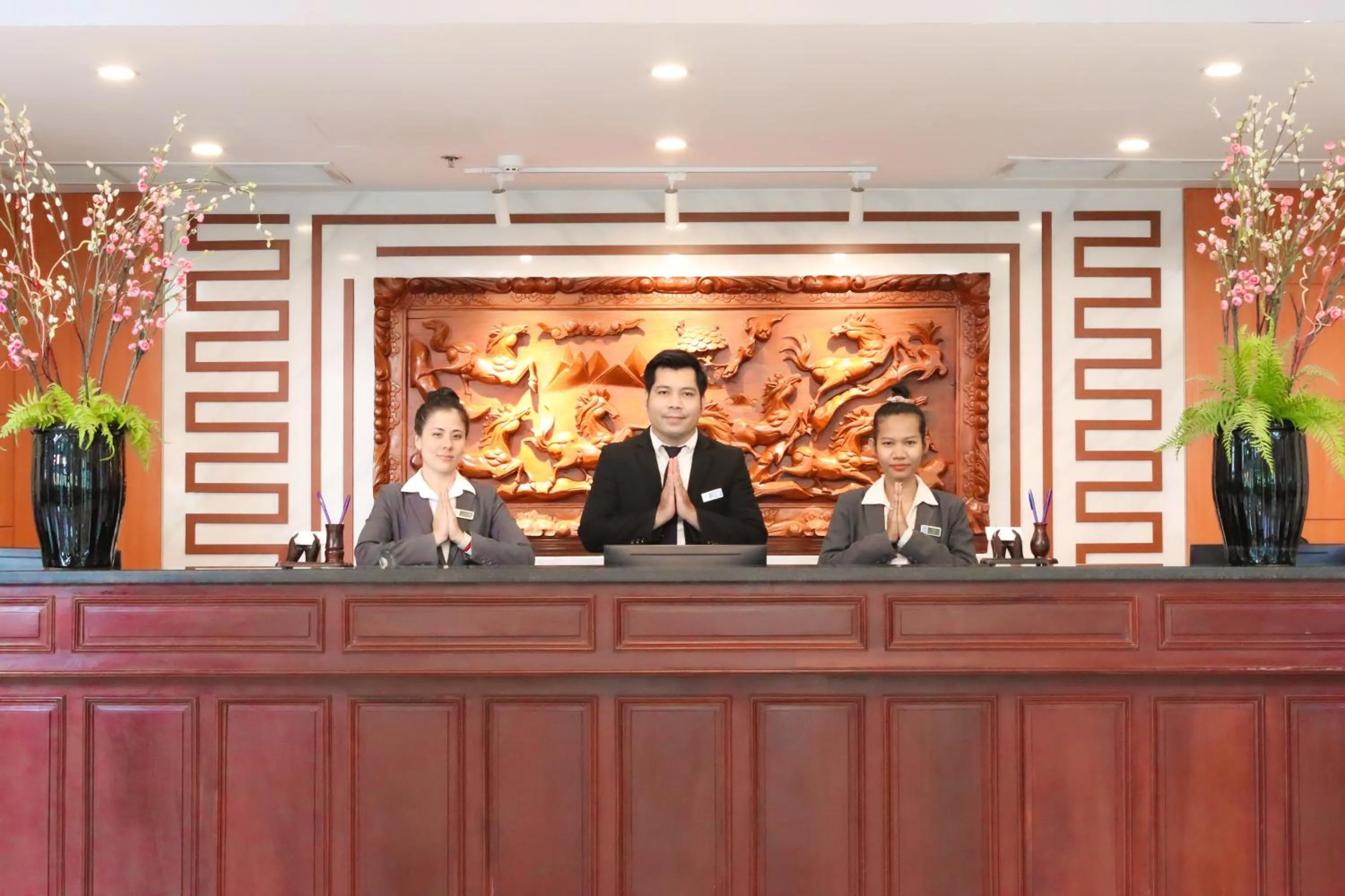 Staff in Poulo Wai Hotel, Trademark Collection by Wyndham