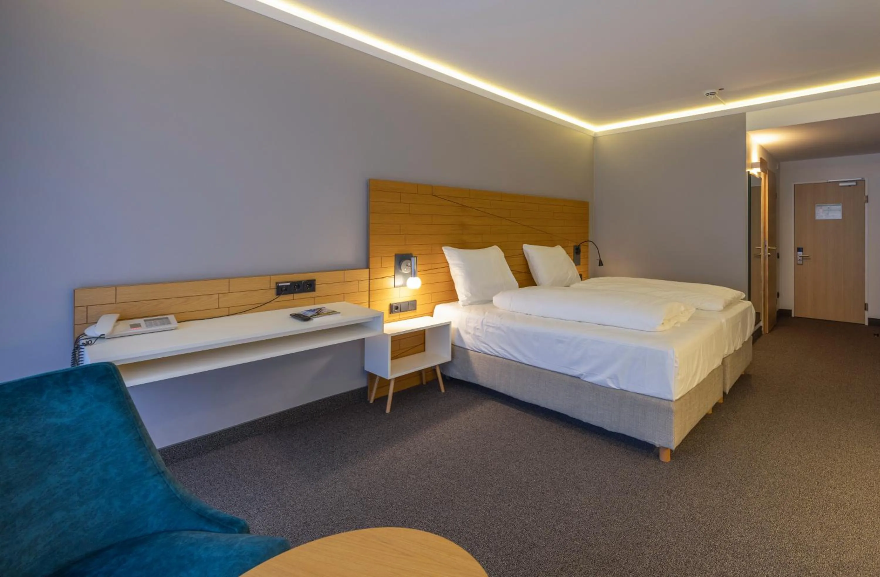 Bed in Fletcher Hotel-Restaurant Arnsberg-Sauerland