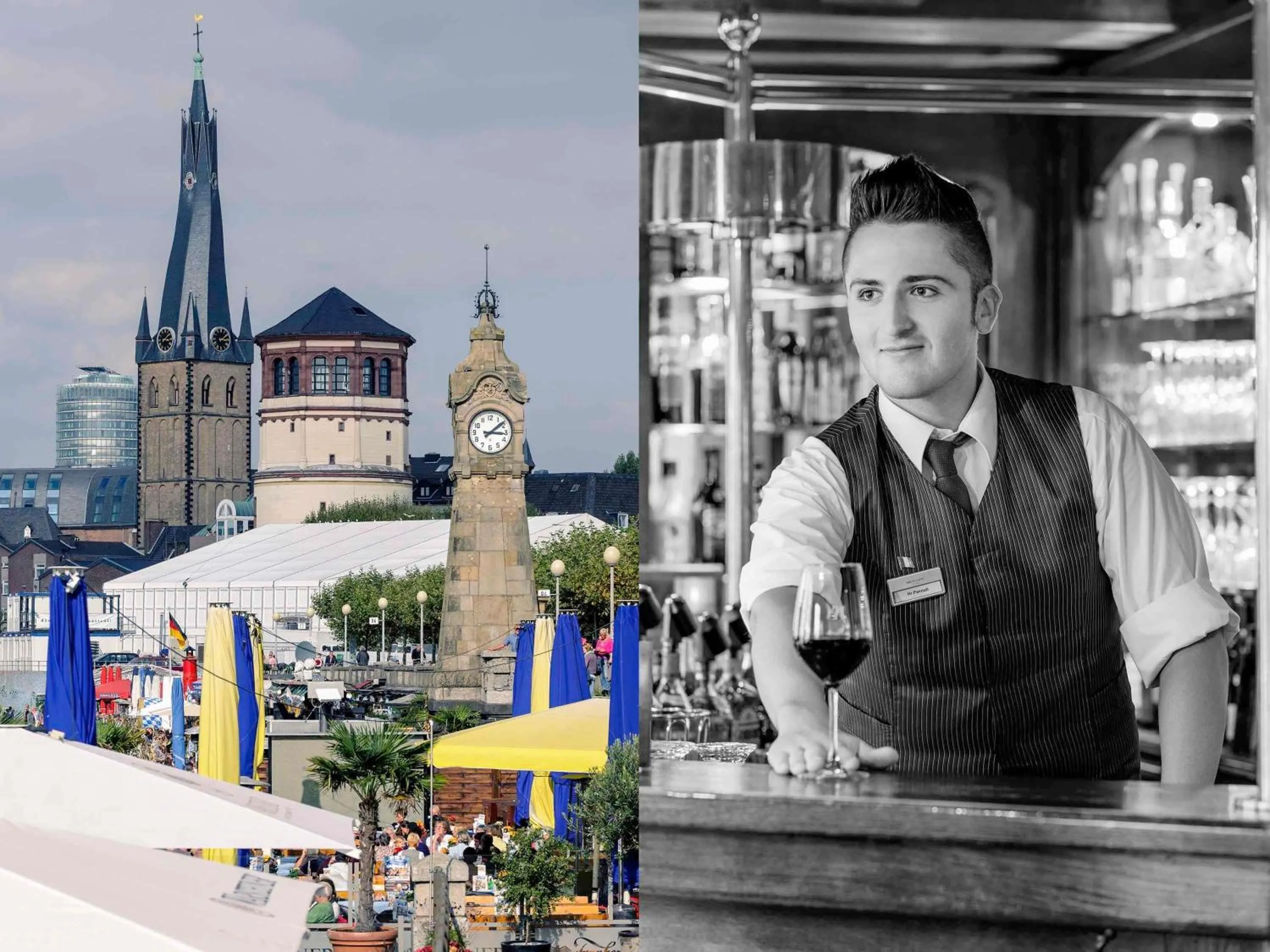 Lounge or bar in Mercure Hotel Düsseldorf City Center