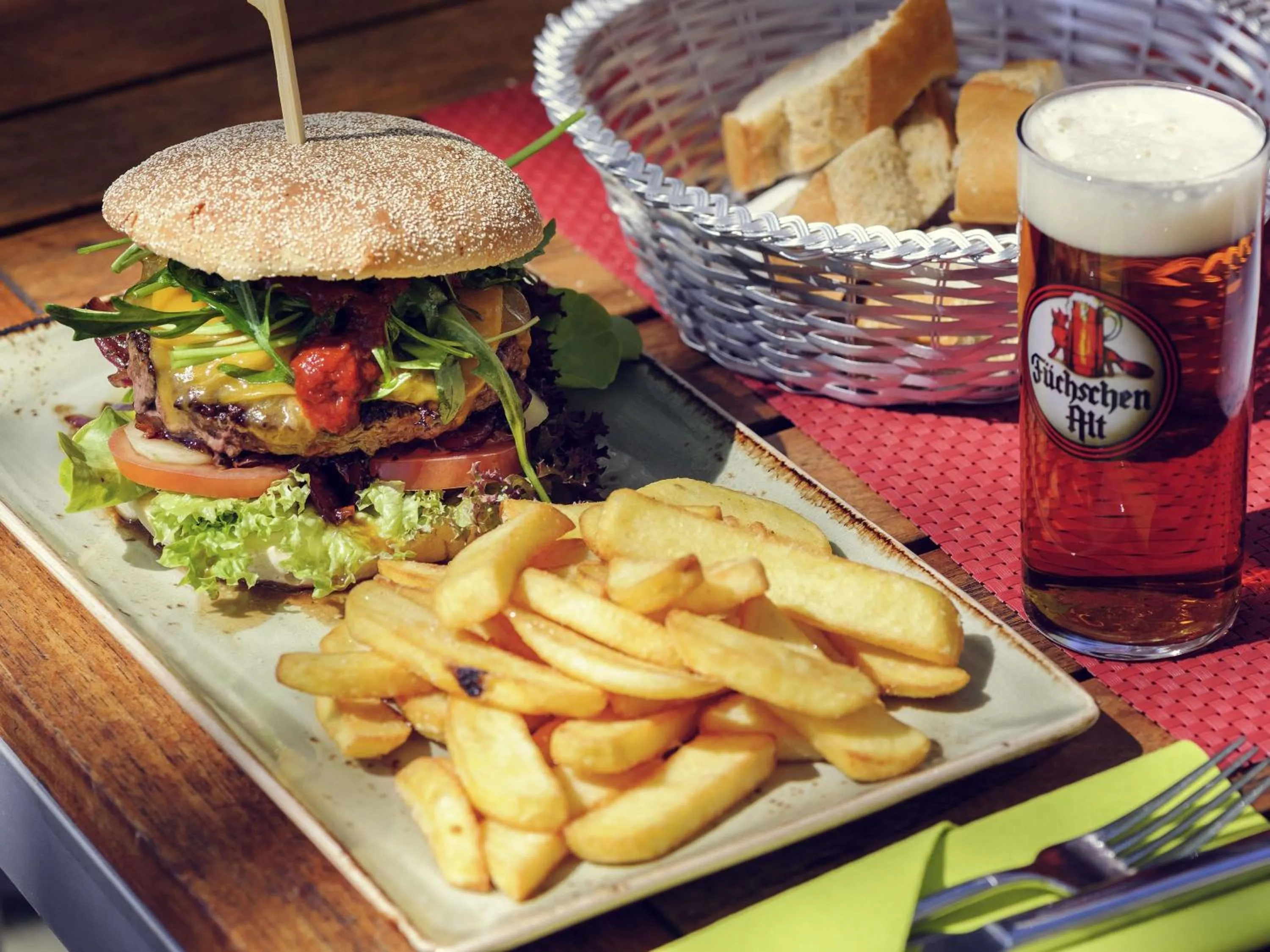 Restaurant/places to eat in Mercure Hotel Düsseldorf City Center