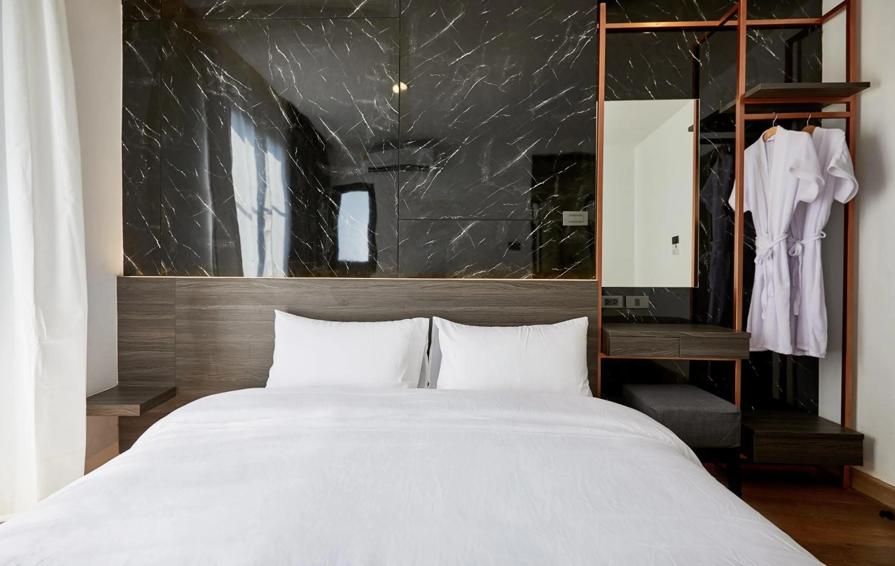 Bed in Livinn91 Hotel