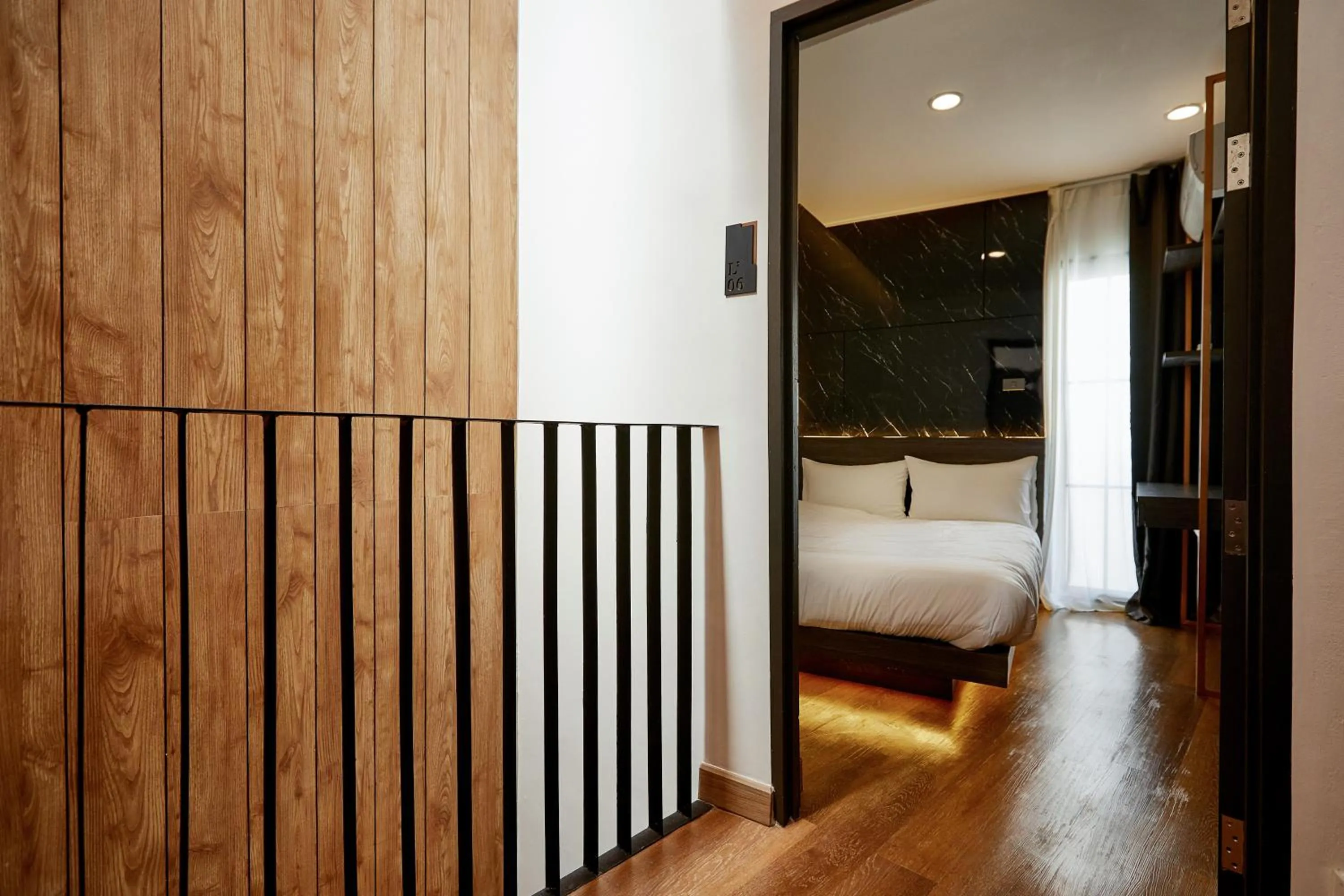 Bed in Livinn91 Hotel