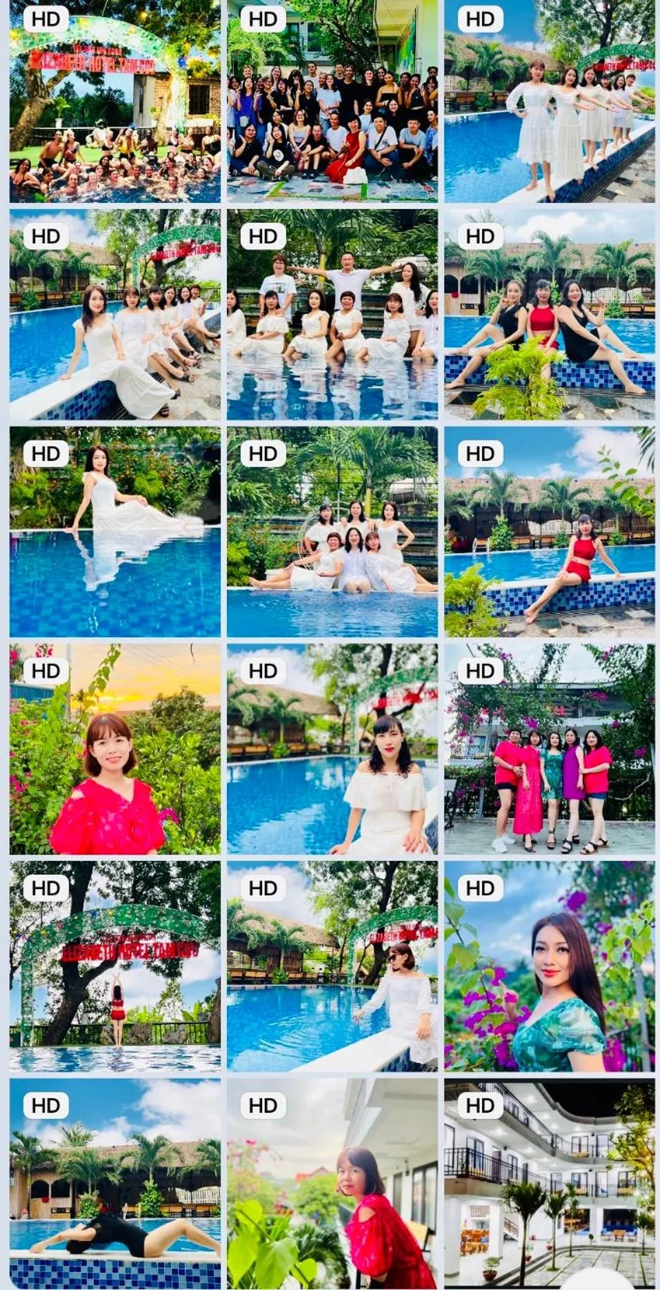 People in Elizabeth Hotel Tam Coc