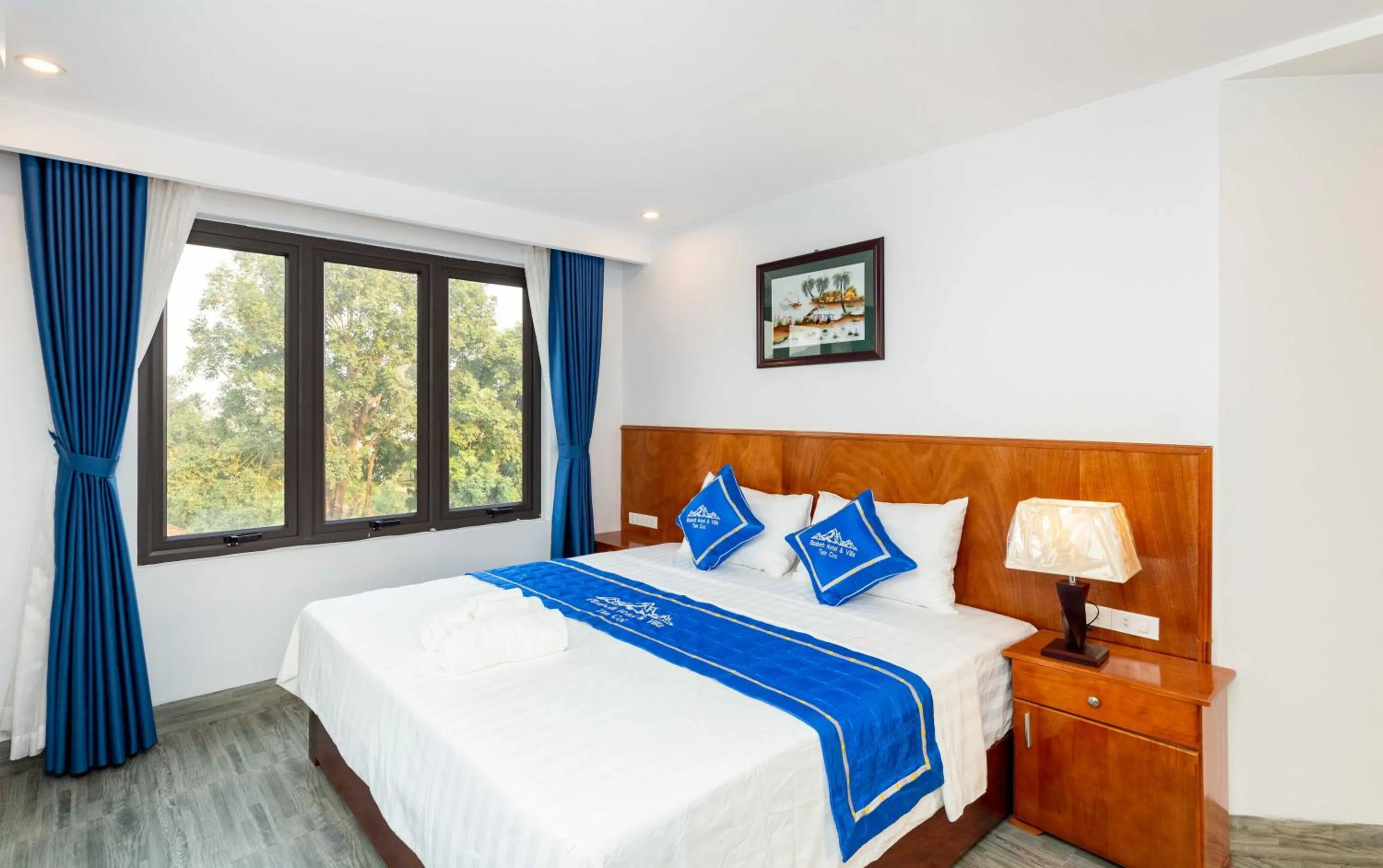 Bed in Elizabeth Hotel Tam Coc