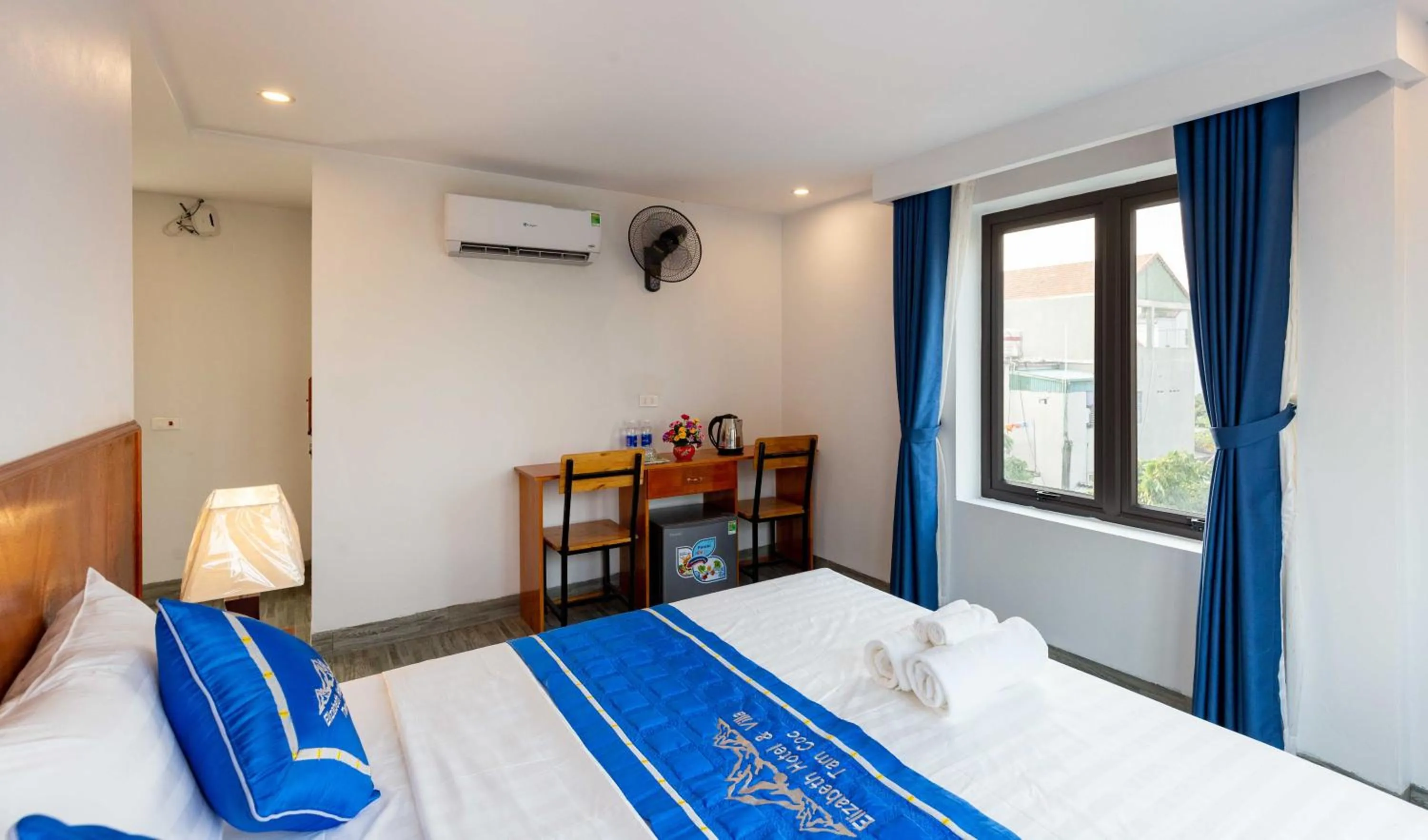 Bed in Elizabeth Hotel Tam Coc