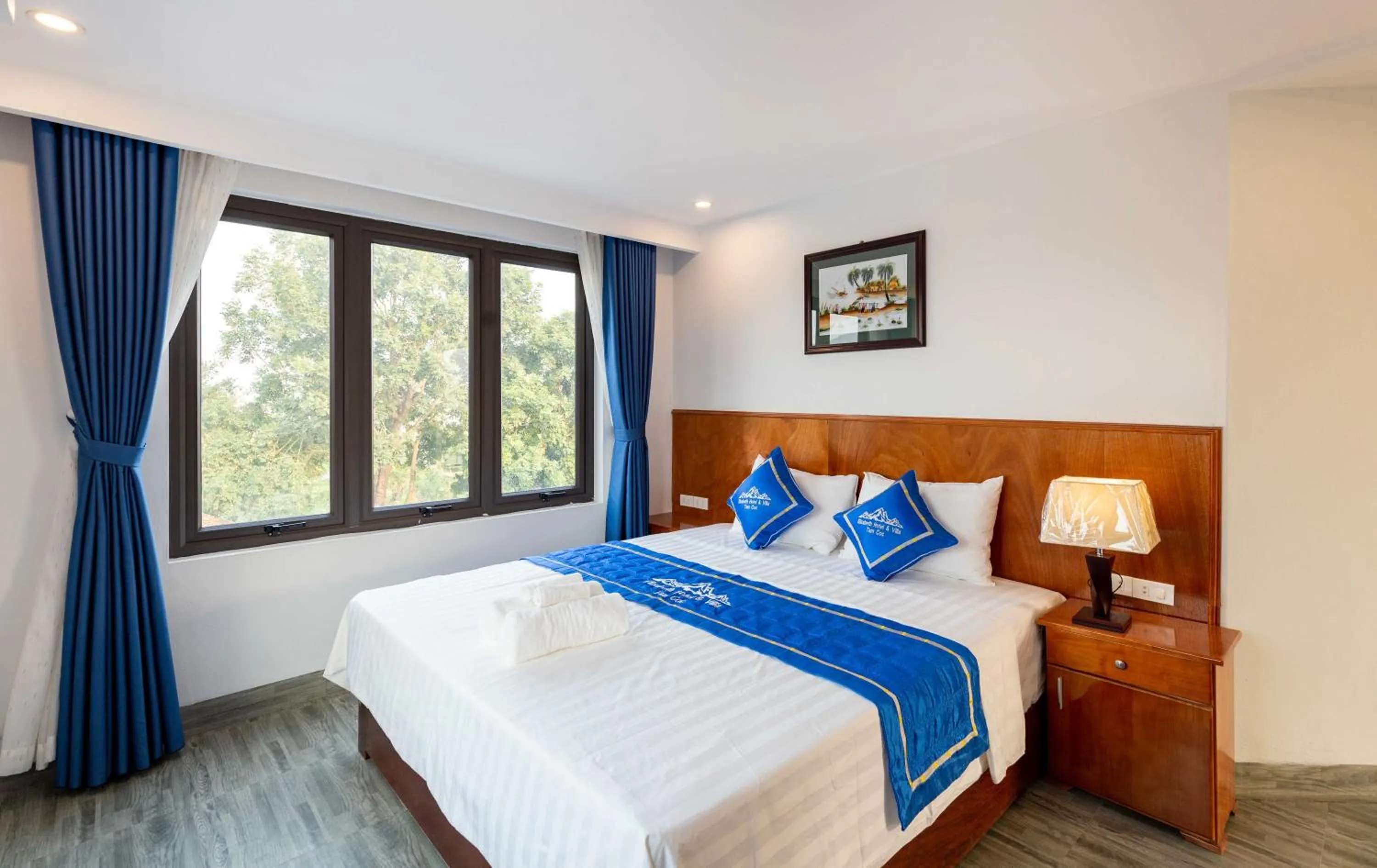 Bed in Elizabeth Hotel Tam Coc