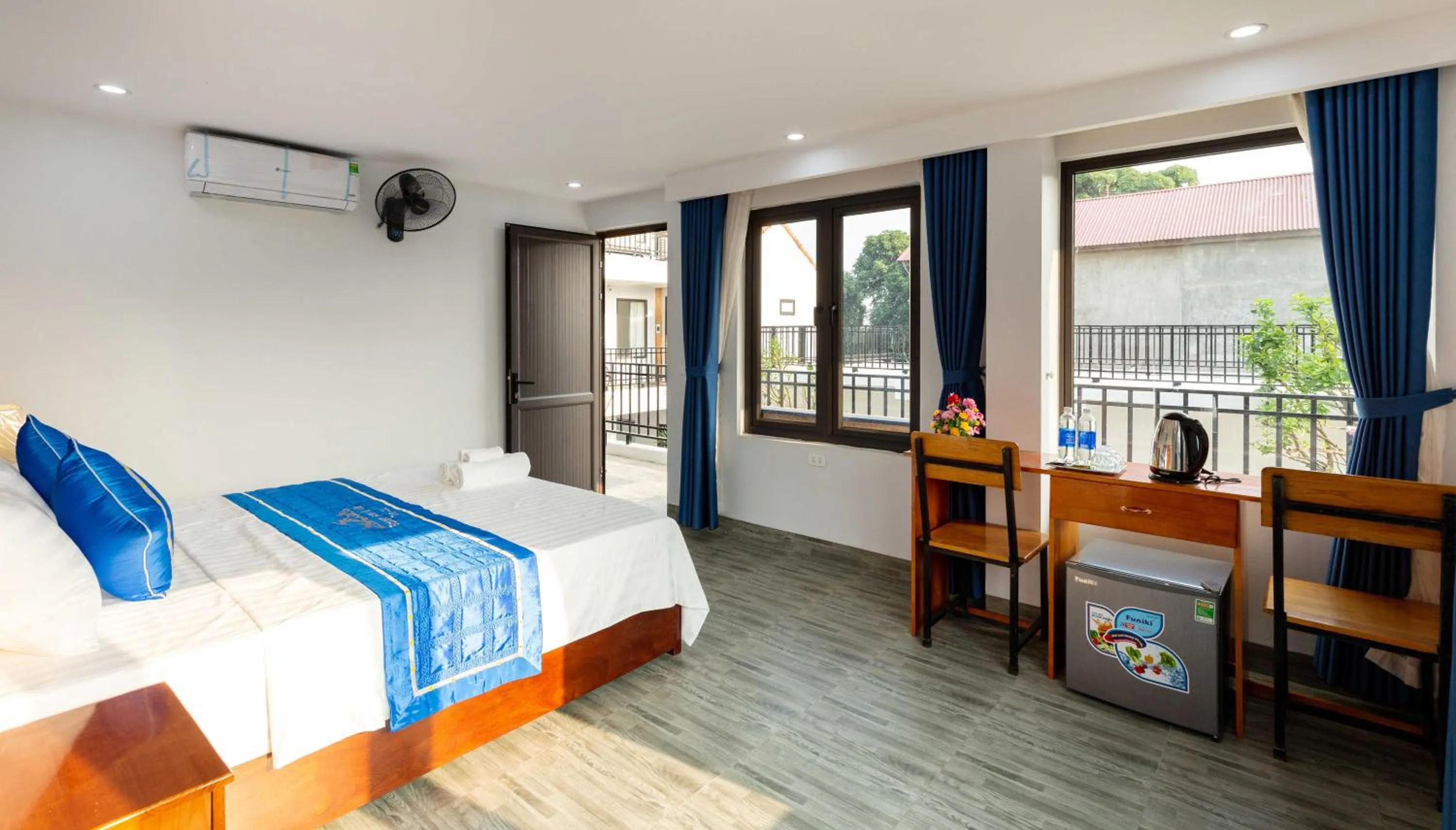 Bed in Elizabeth Hotel Tam Coc