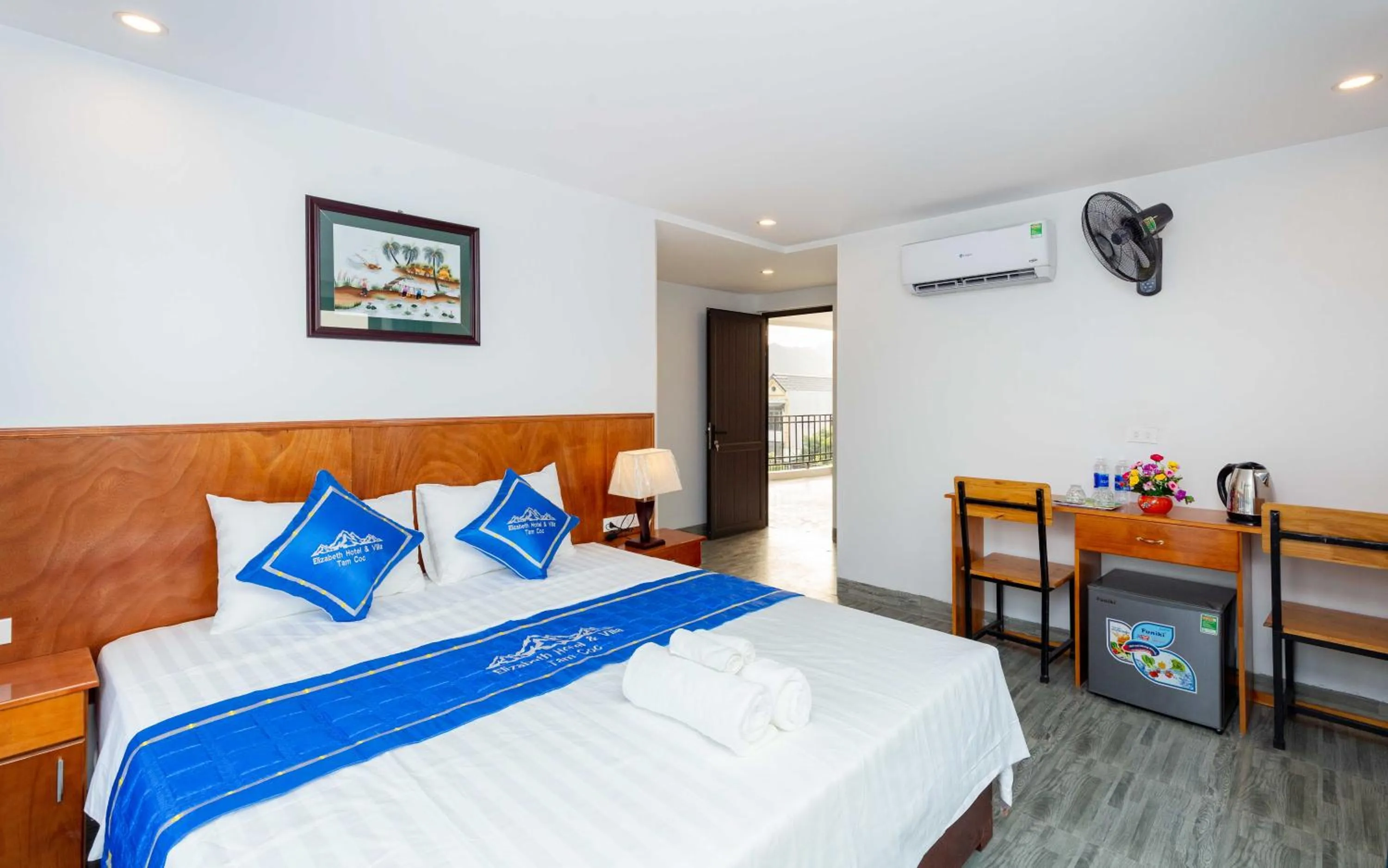 Bed in Elizabeth Hotel Tam Coc