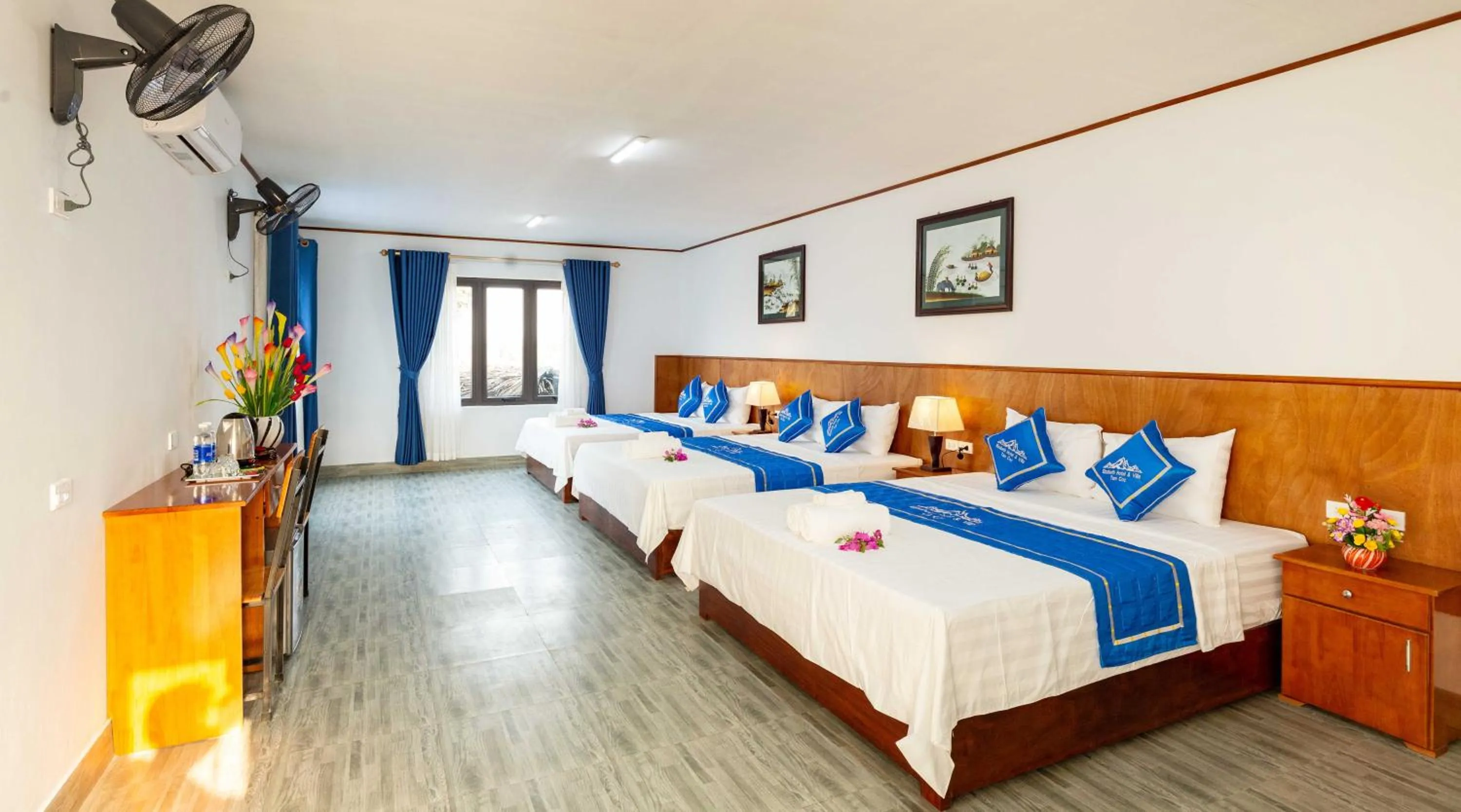 Asian breakfast, Bed in Elizabeth Hotel Tam Coc