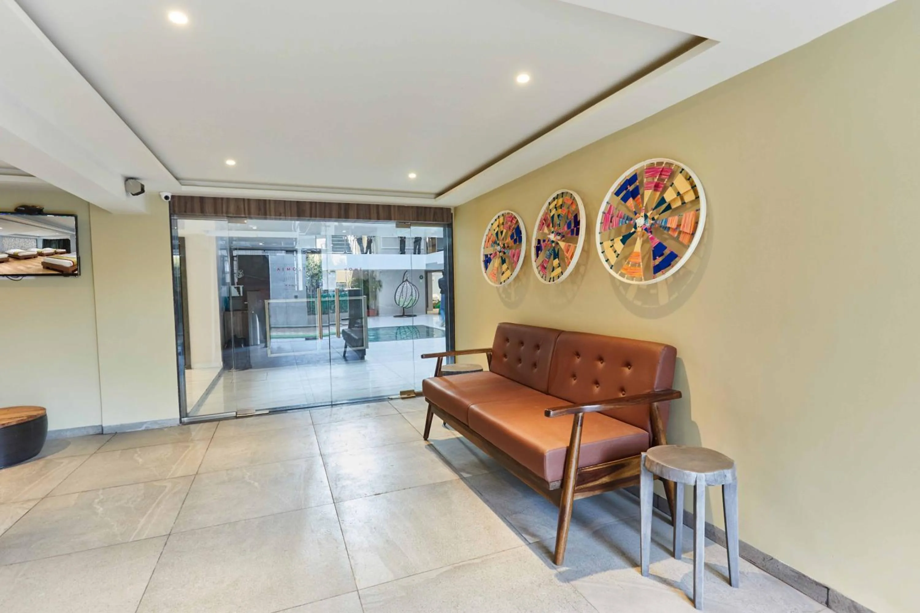 Seating area in Aureole Mrida - A Boutique Hotel