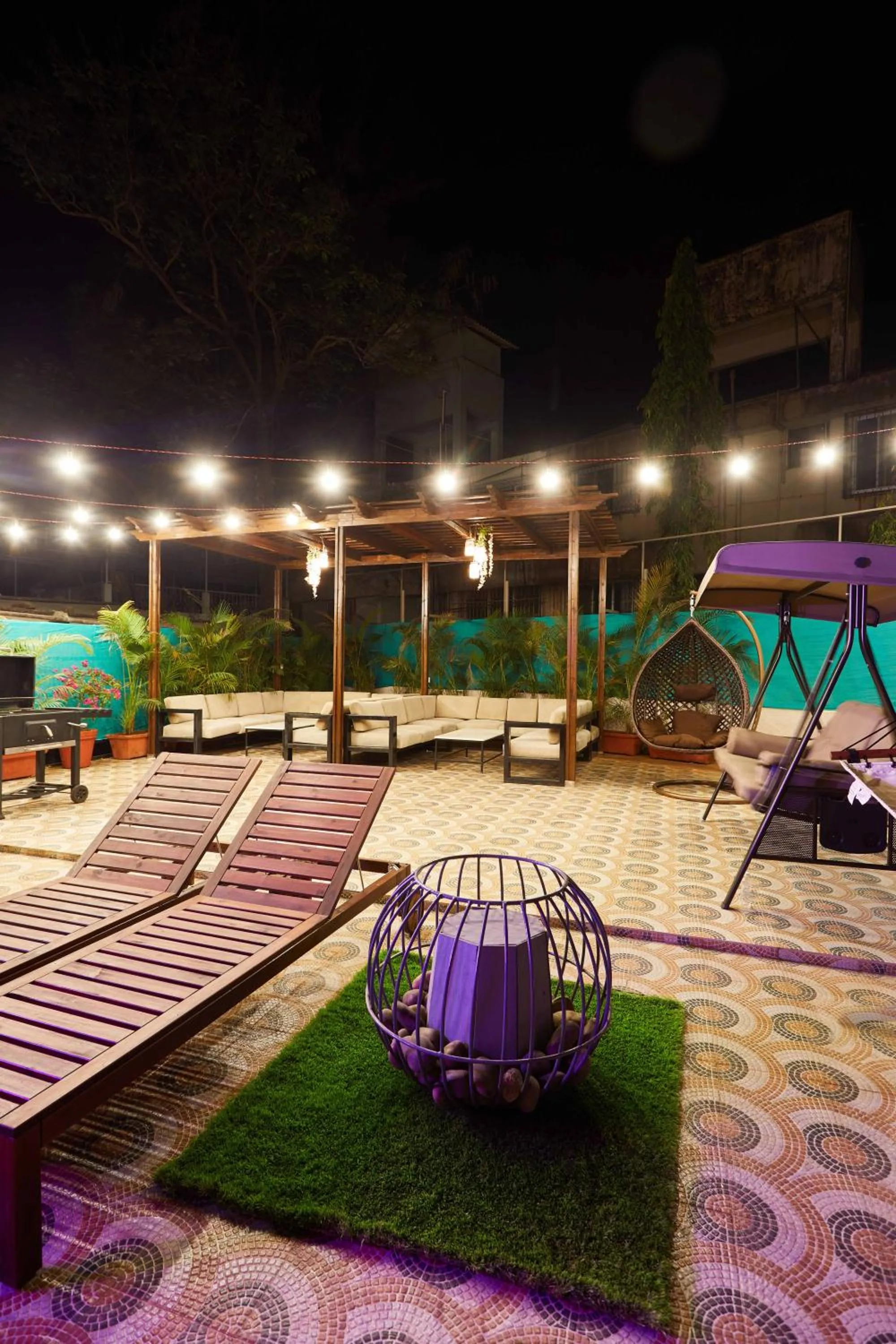 Children play ground in Aureole Mrida - A Boutique Hotel