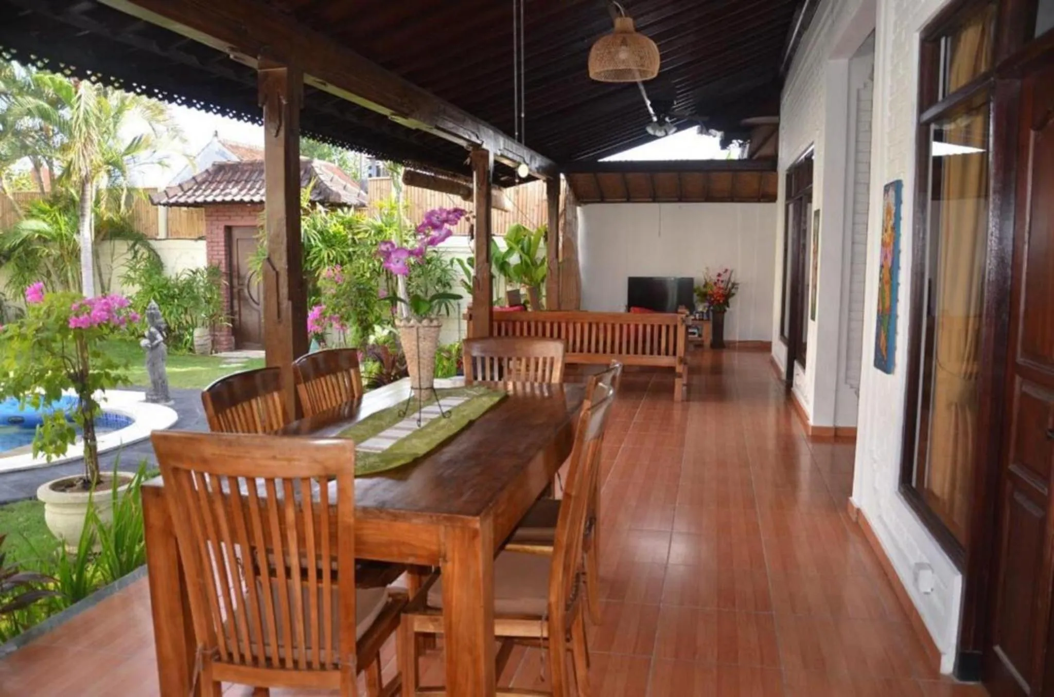 Patio in Tegal Uma Seminyak by Maha Bali