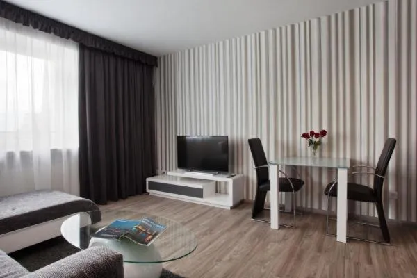 Communal lounge/ TV room in Hotel Asahi