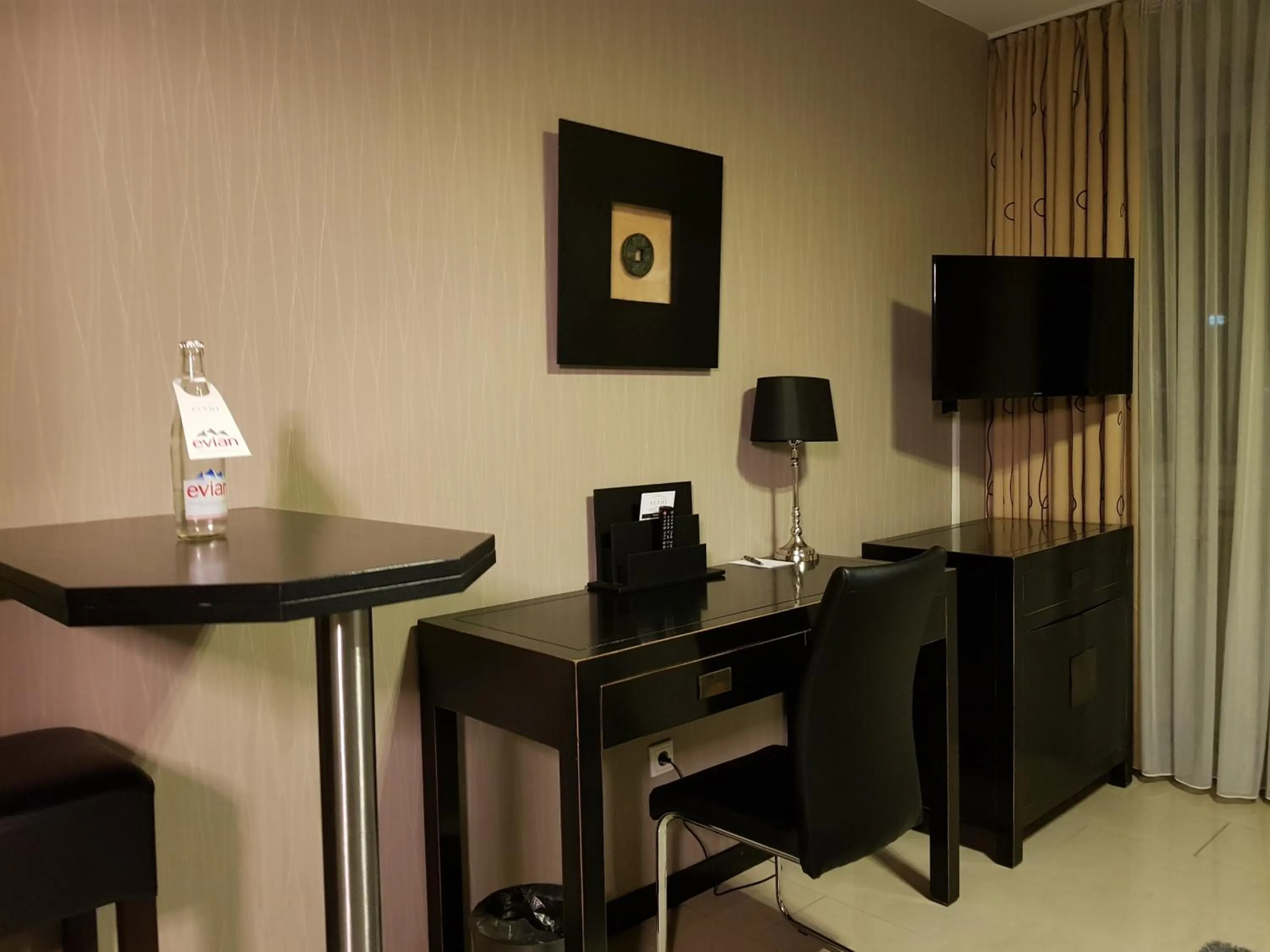 Seating area in Hotel Asahi