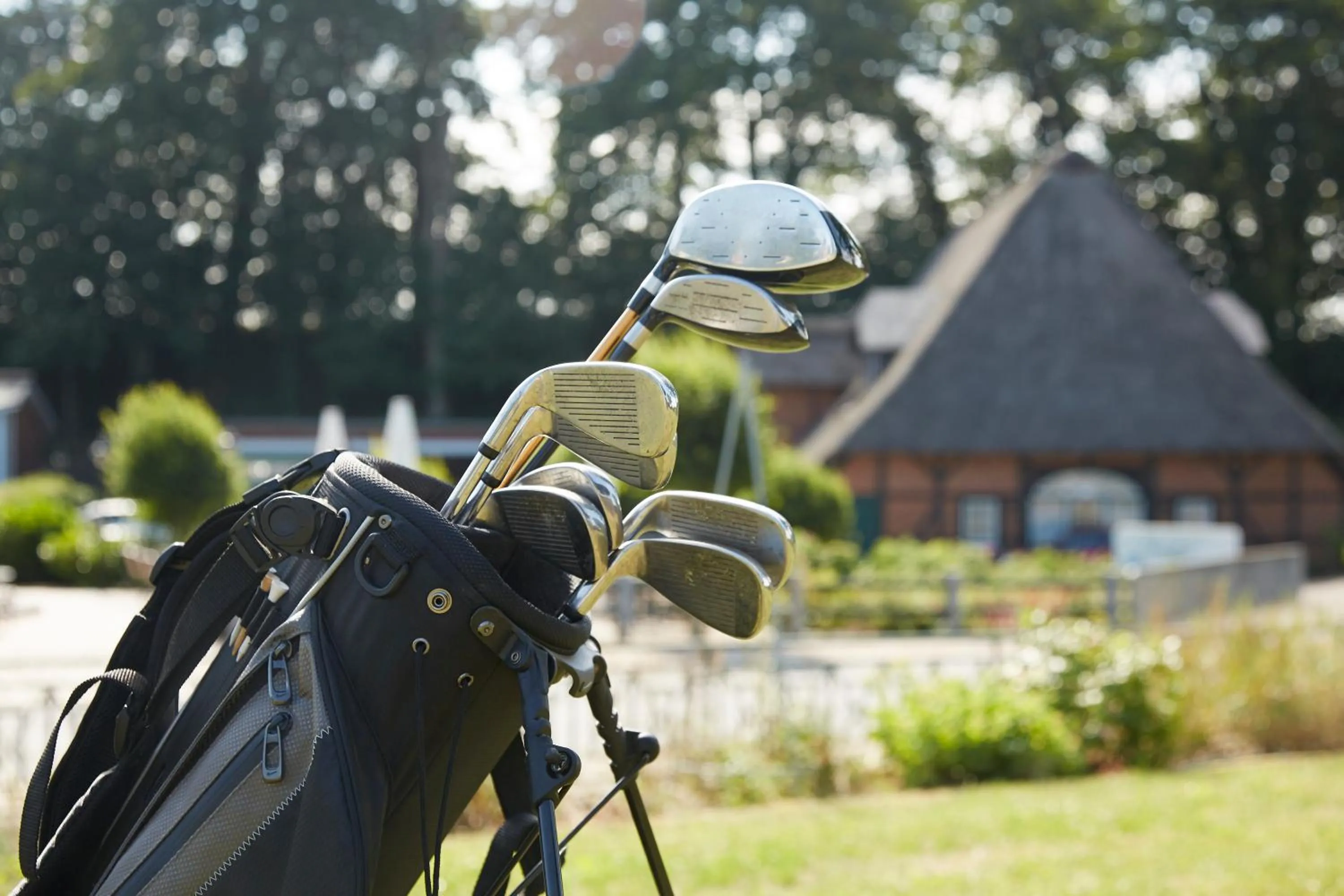 Golfcourse in Flair Landhotel Strengliner Mühle