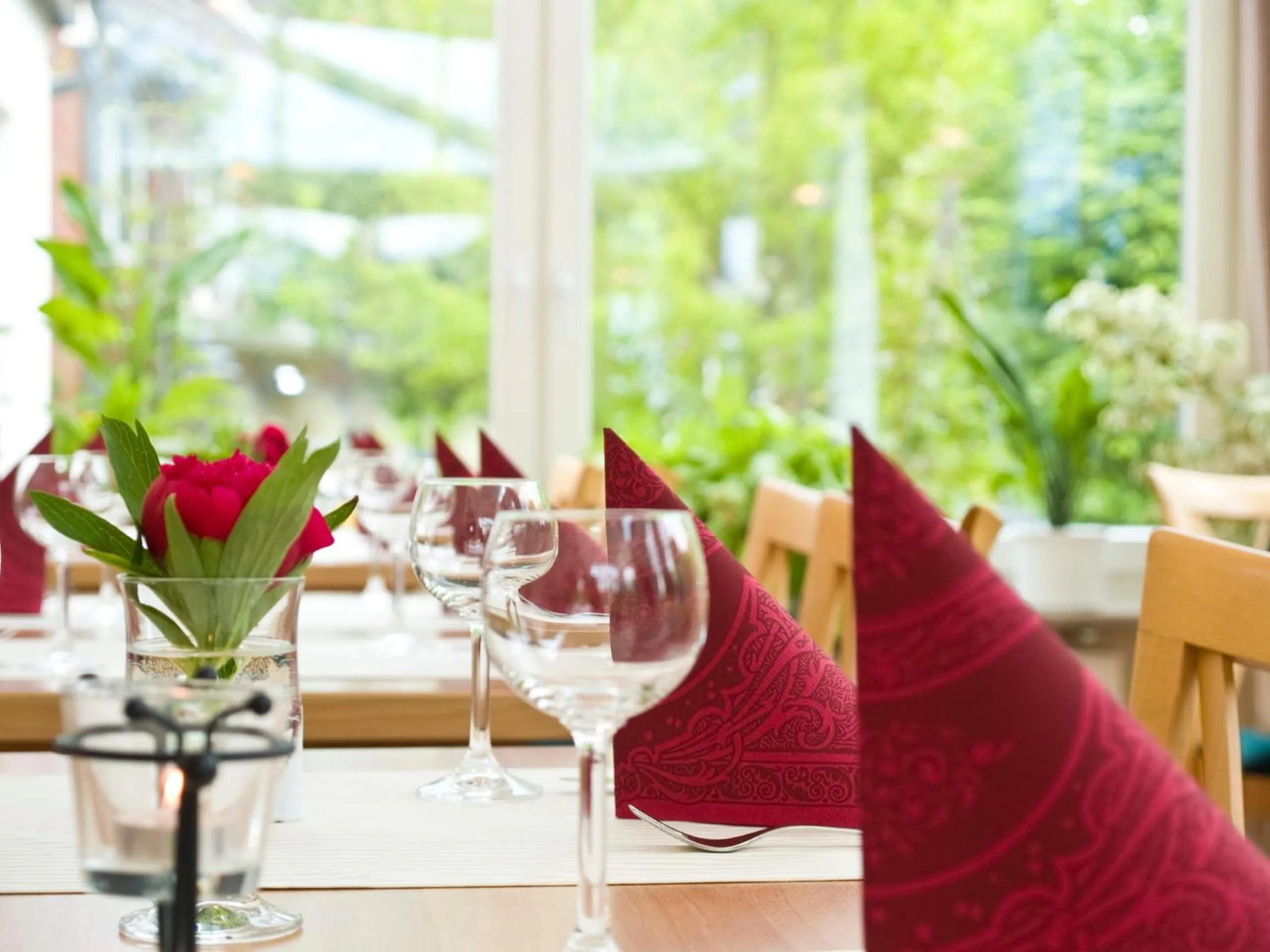 Restaurant/places to eat in Flair Landhotel Strengliner Mühle