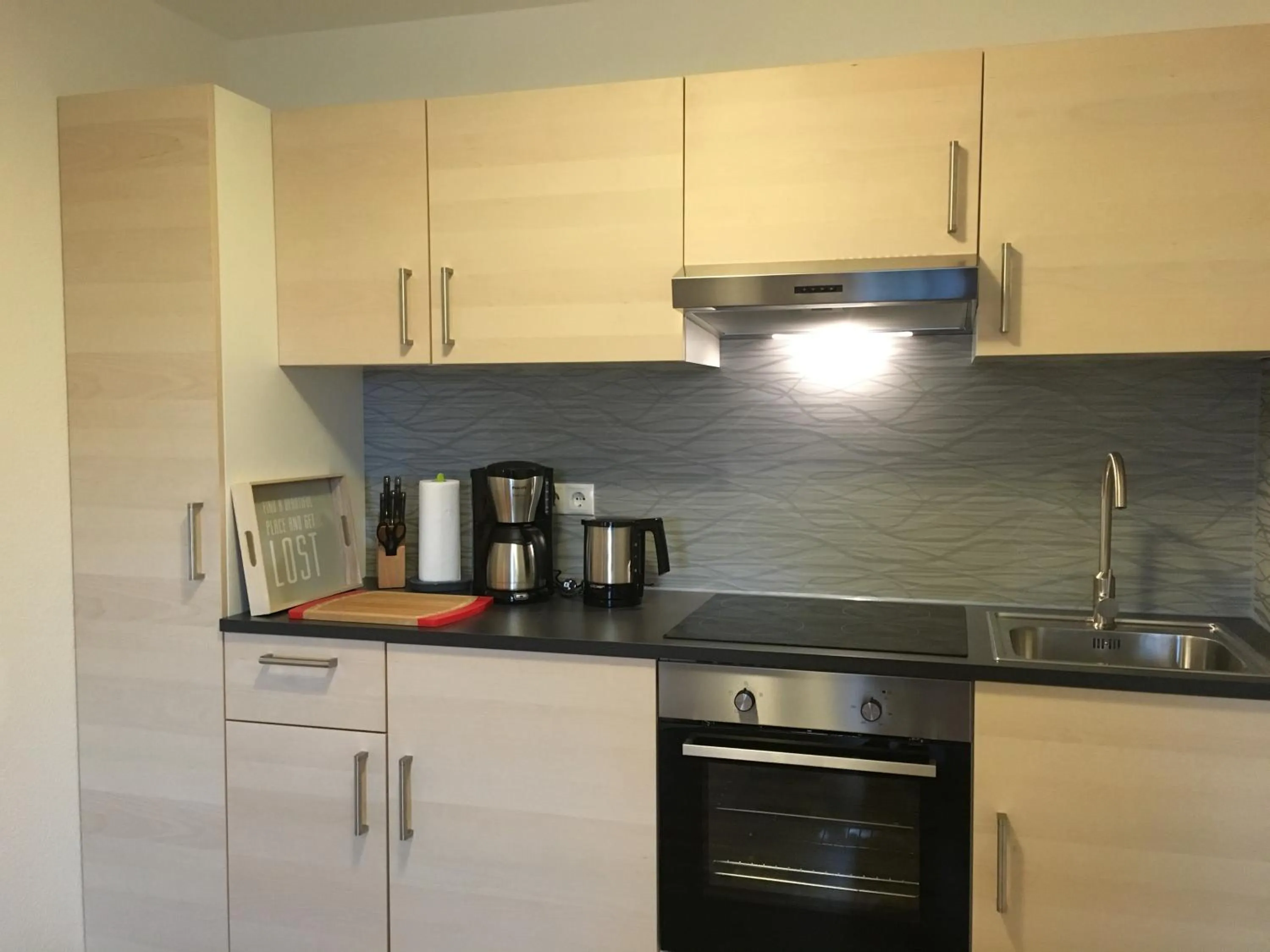 Kitchen or kitchenette in Flair Landhotel Strengliner Mühle