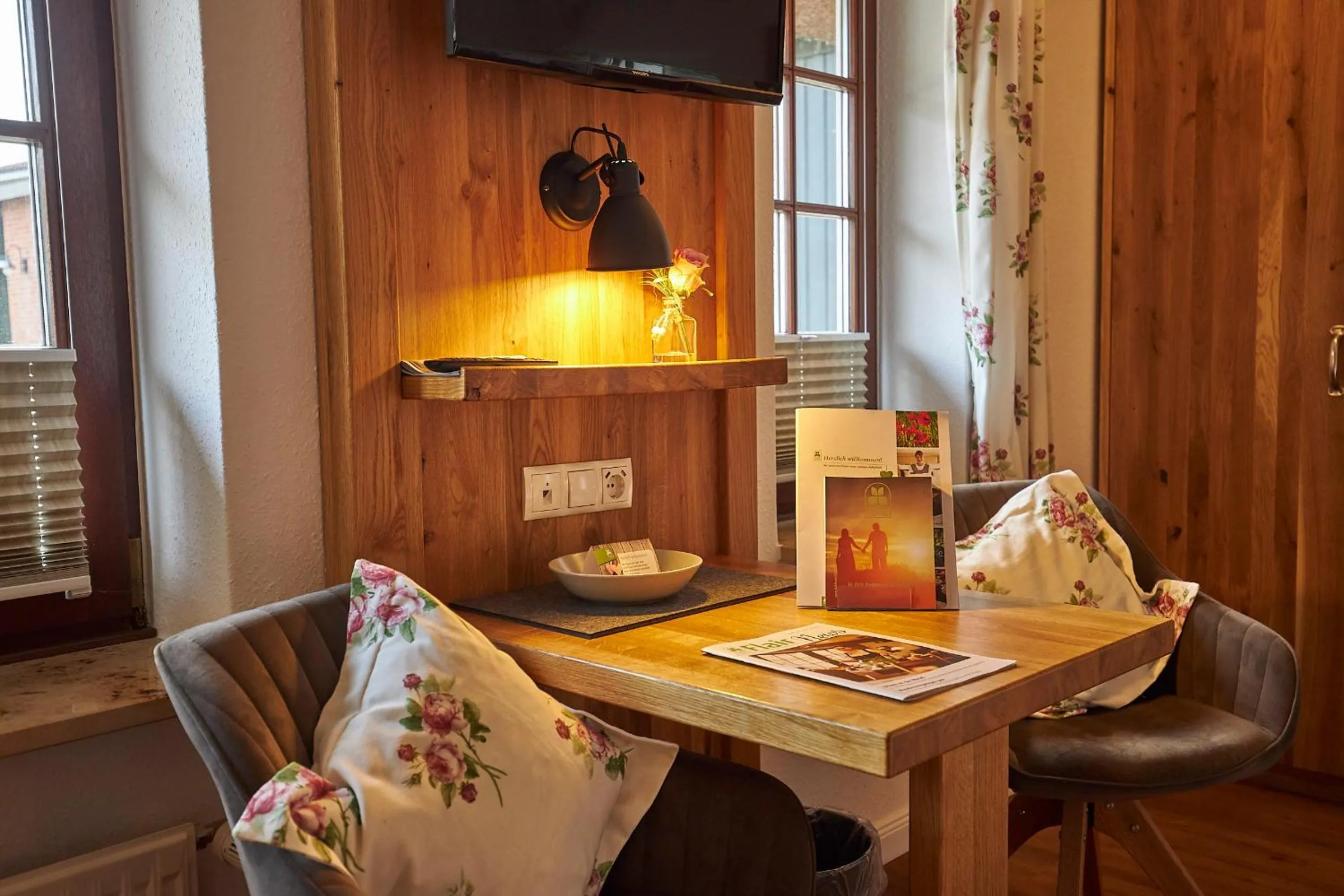 Seating area in Flair Landhotel Strengliner Mühle