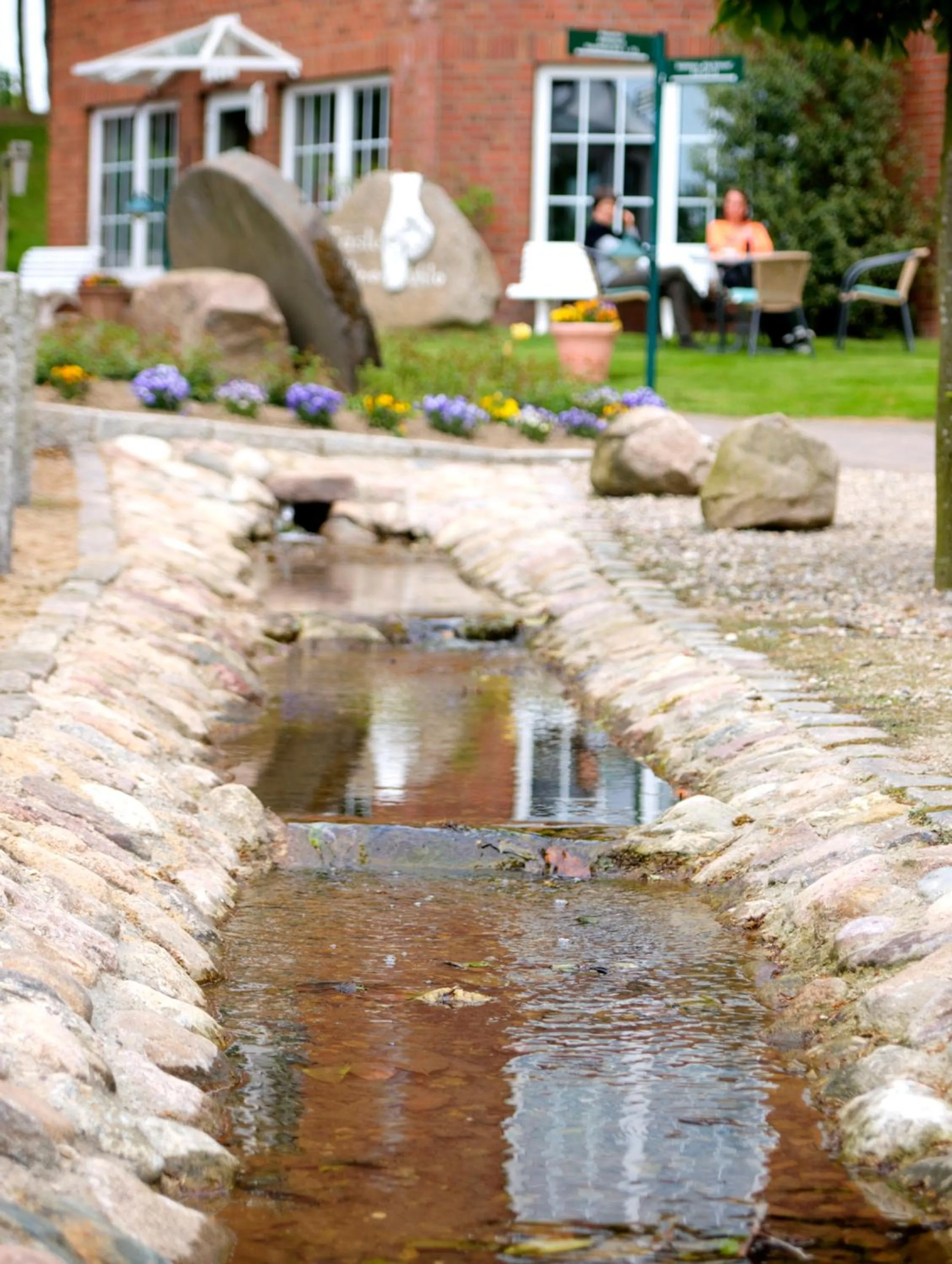 River view in Flair Landhotel Strengliner Mühle