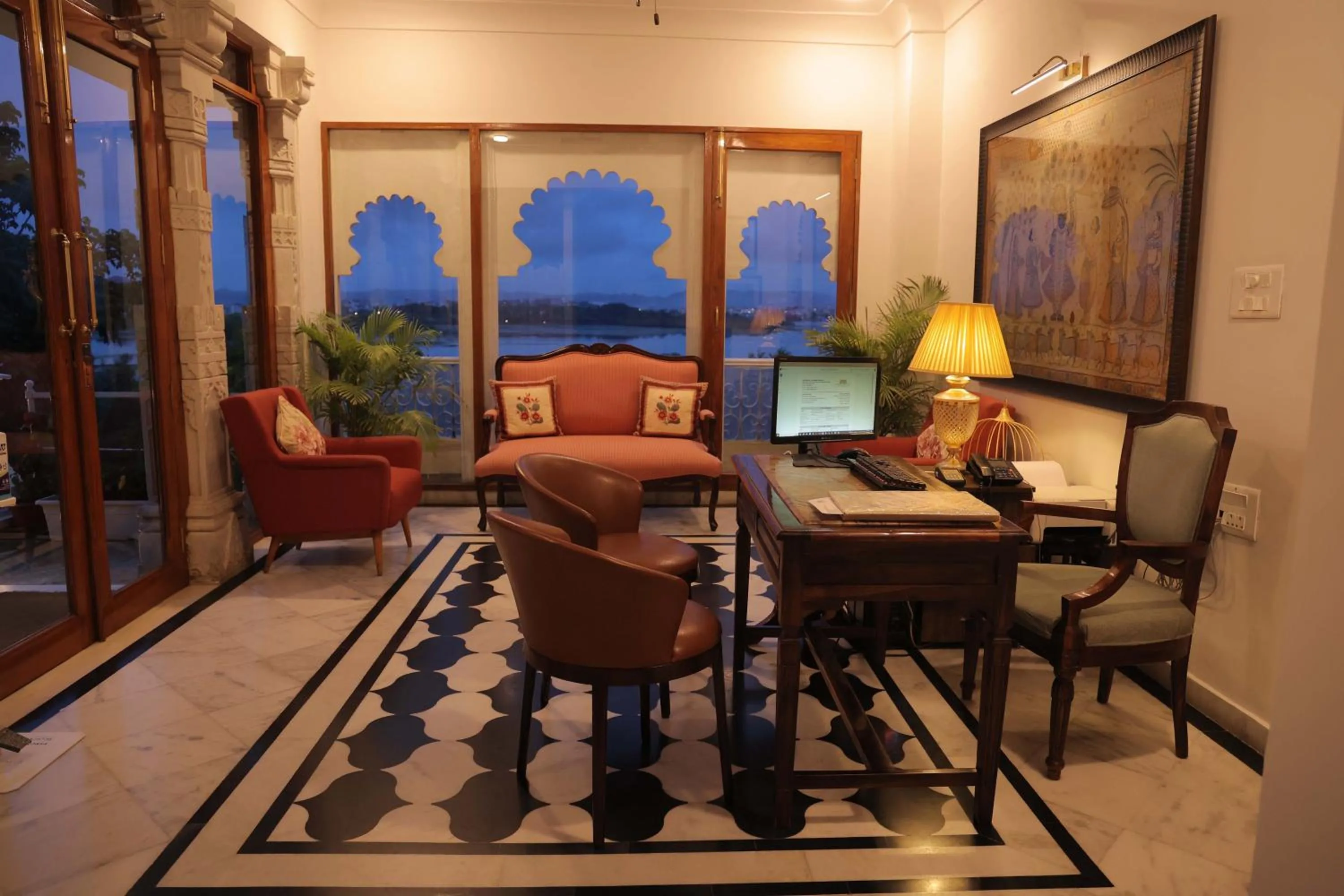 Lobby or reception in Burj Baneria - A Boutique Homestay