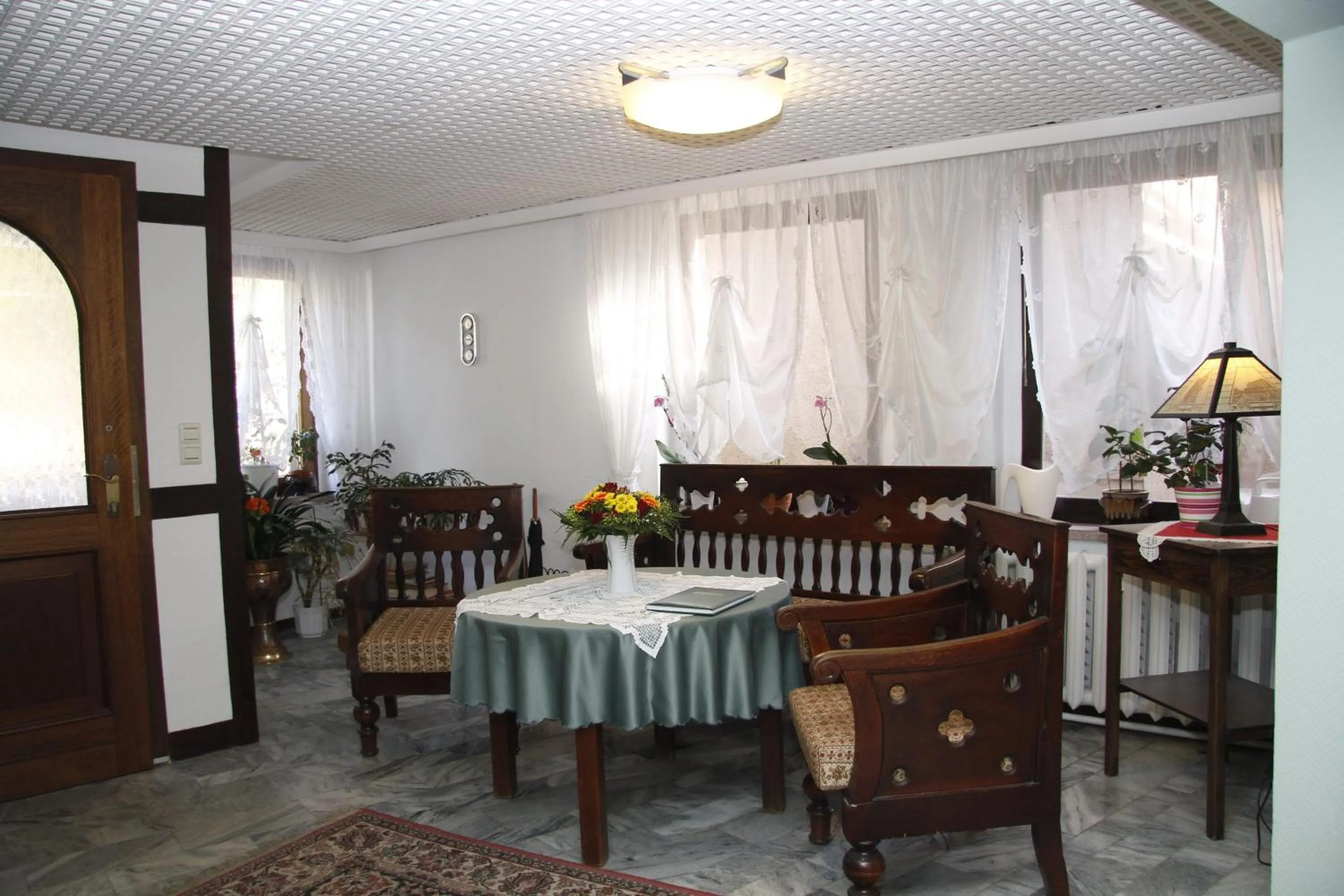 Decorative detail in Hotel Zum Bürgergarten