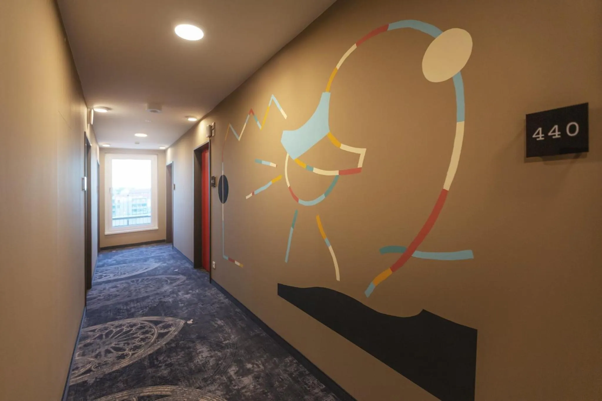 Decorative detail in Holiday Inn - the niu, Sparrow Regensburg by IHG