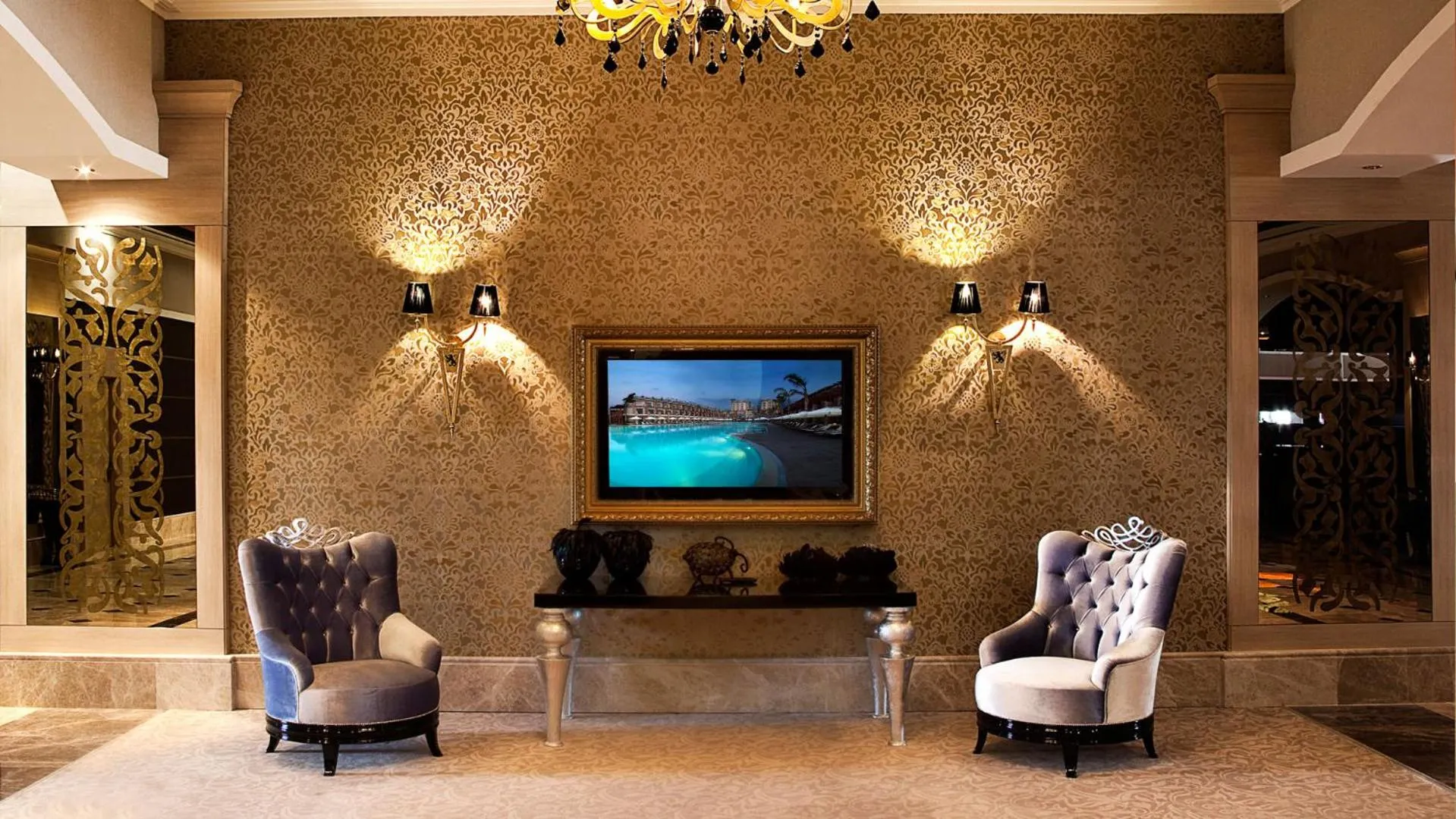 Lobby or reception in Cratos Premium Hotel Casino & SPA