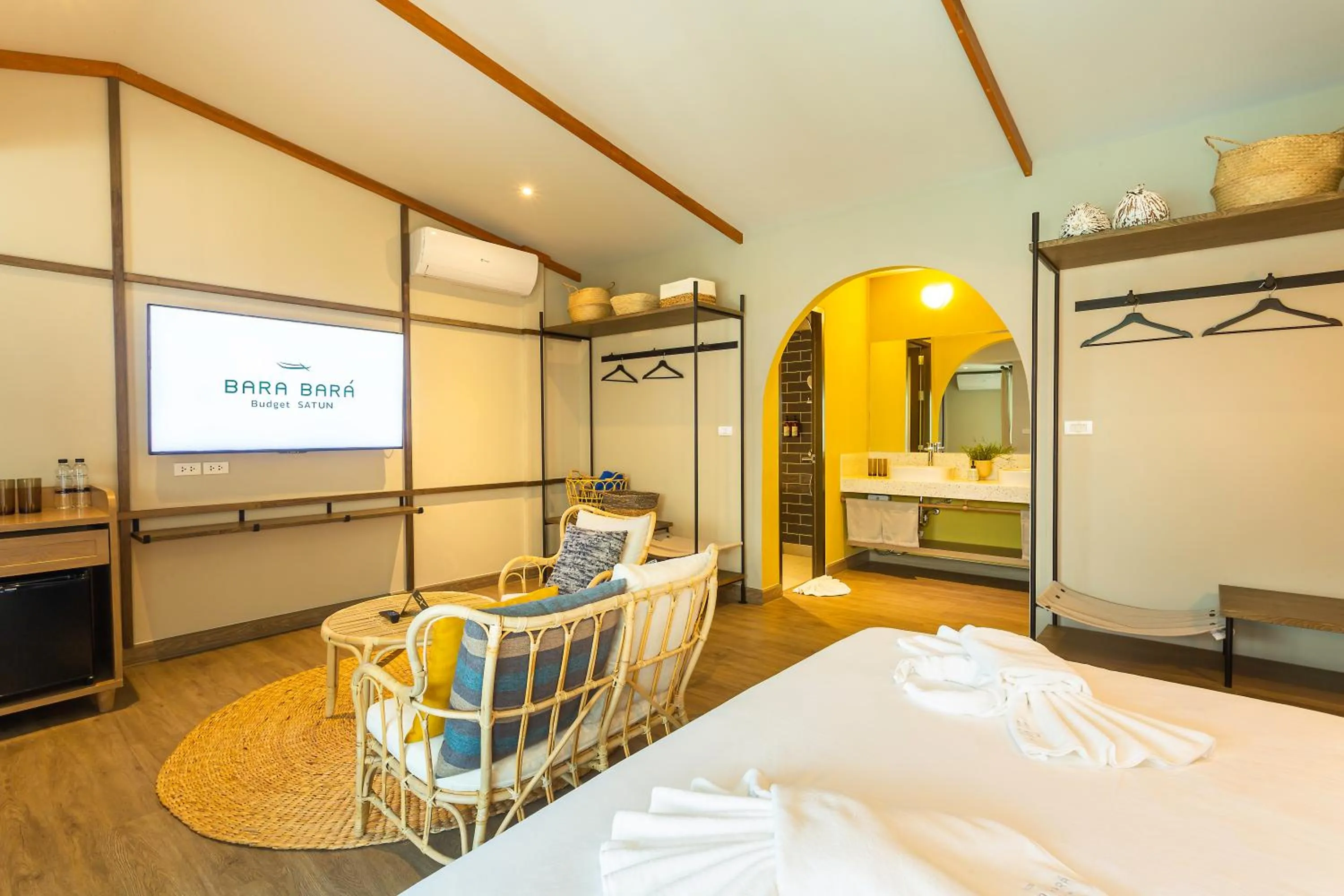 Bed in BARA BARA' Budget SATUN 'SHA Plus'