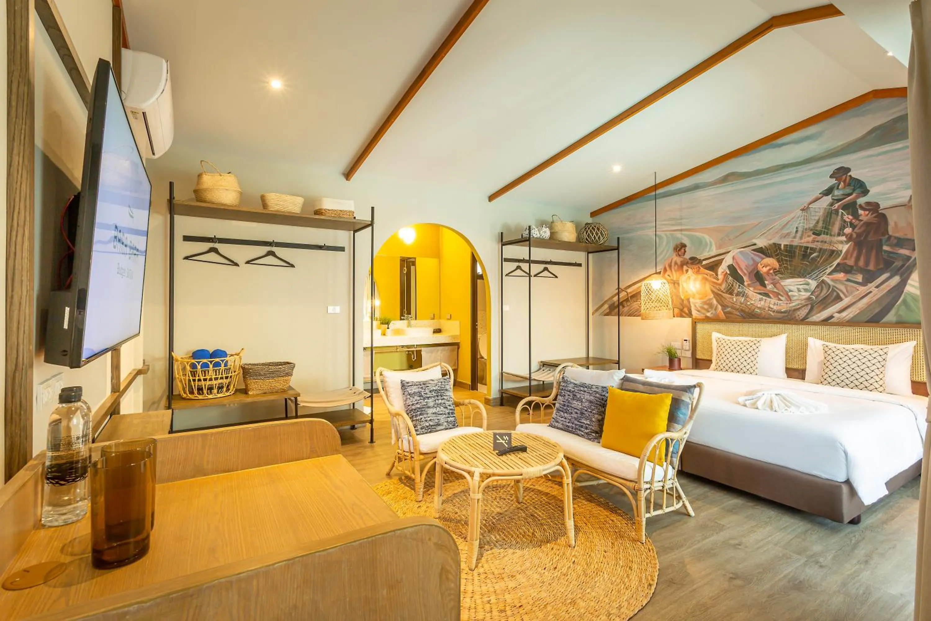 Bed in BARA BARA' Budget SATUN 'SHA Plus'