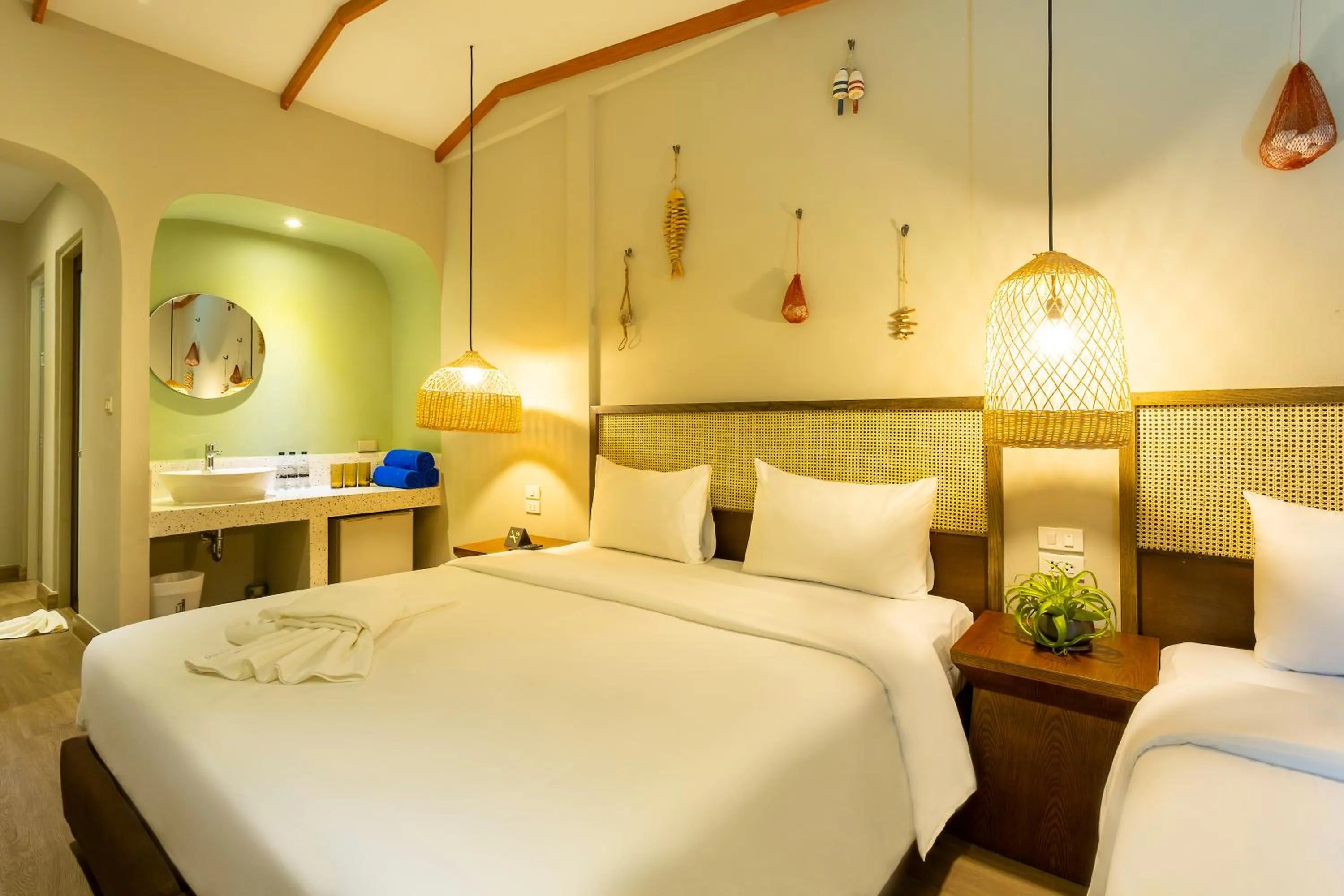 Bedroom, Bed in BARA BARA' Budget SATUN 'SHA Plus'