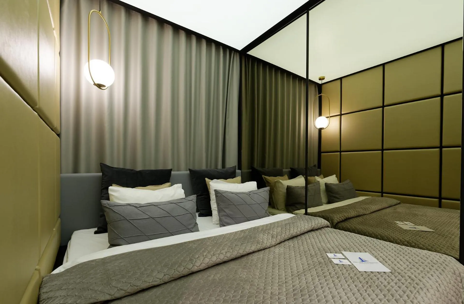 Bed in Super Apartment with Hot Tub