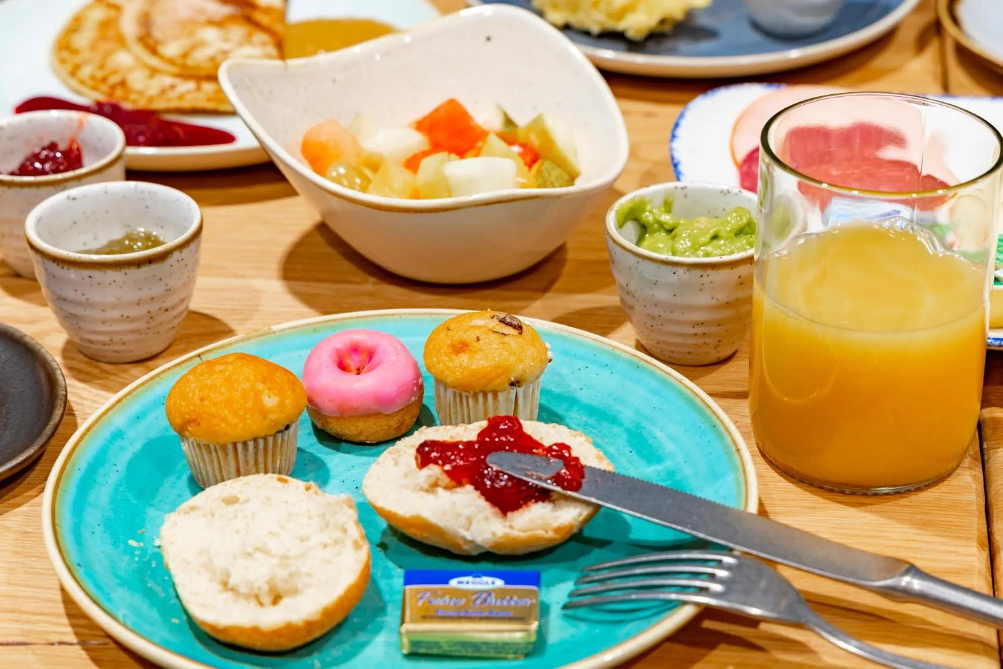 Breakfast in mightyTwice Hotel Dresden