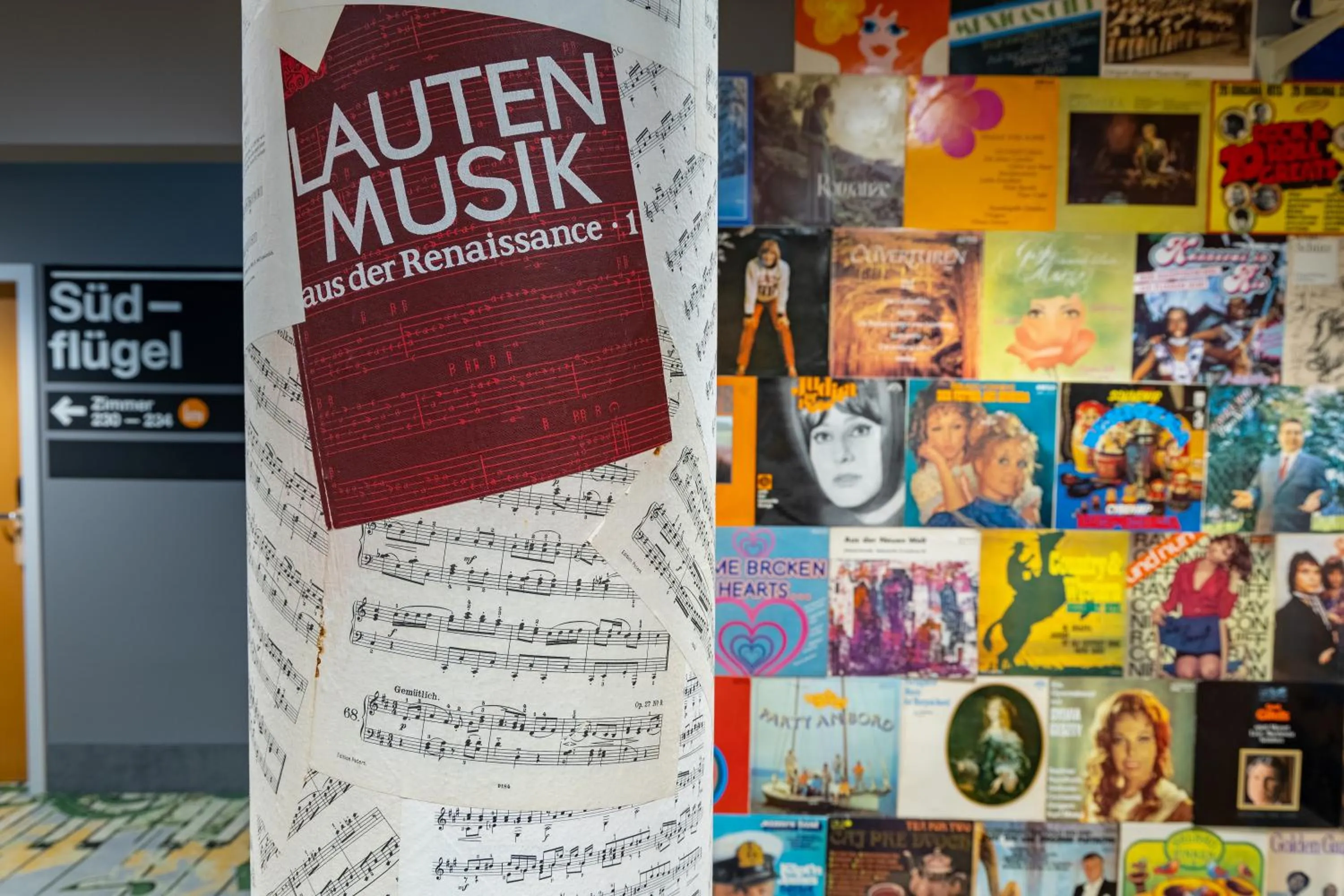 Decorative detail in mightyTwice Hotel Dresden