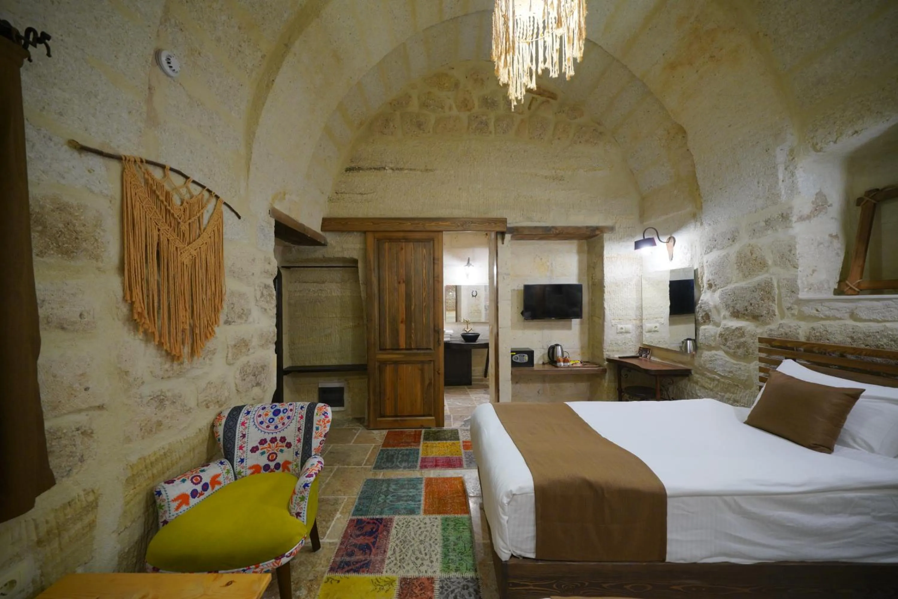 Living room, Bed in Arinna Cappadocia