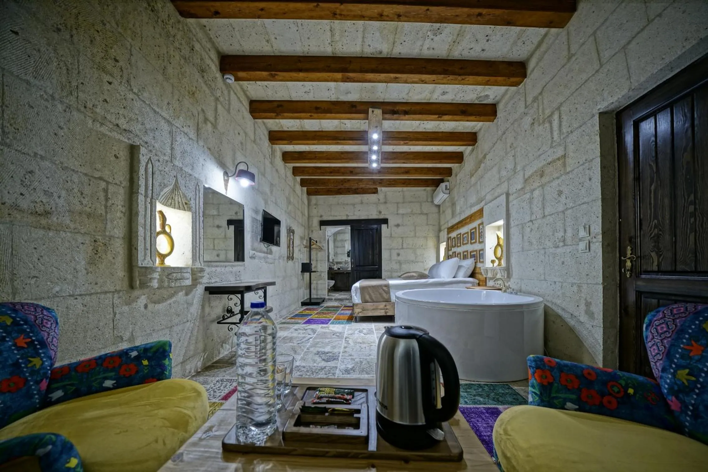 Seating area in Arinna Cappadocia