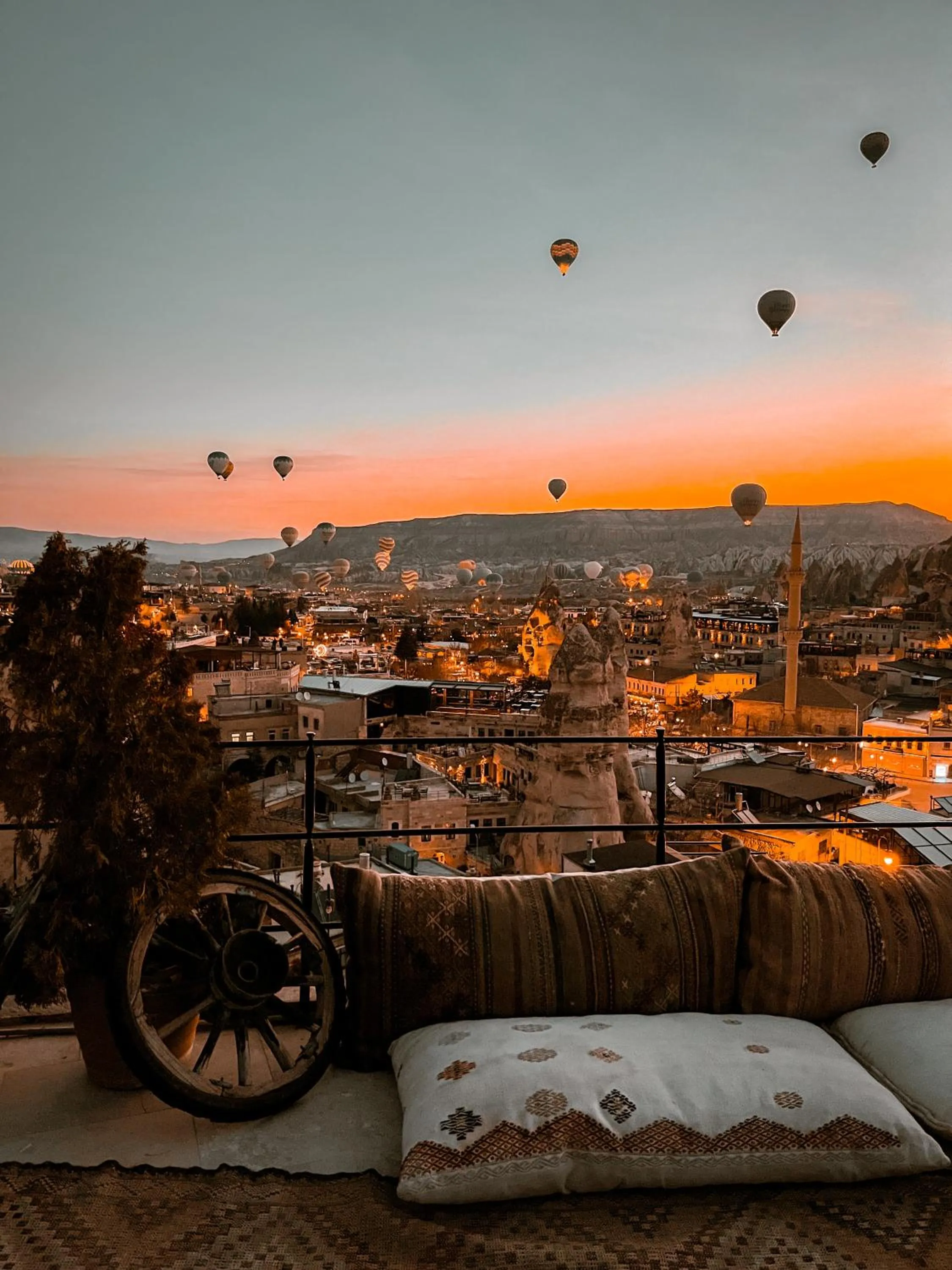 Natural landscape in Arinna Cappadocia