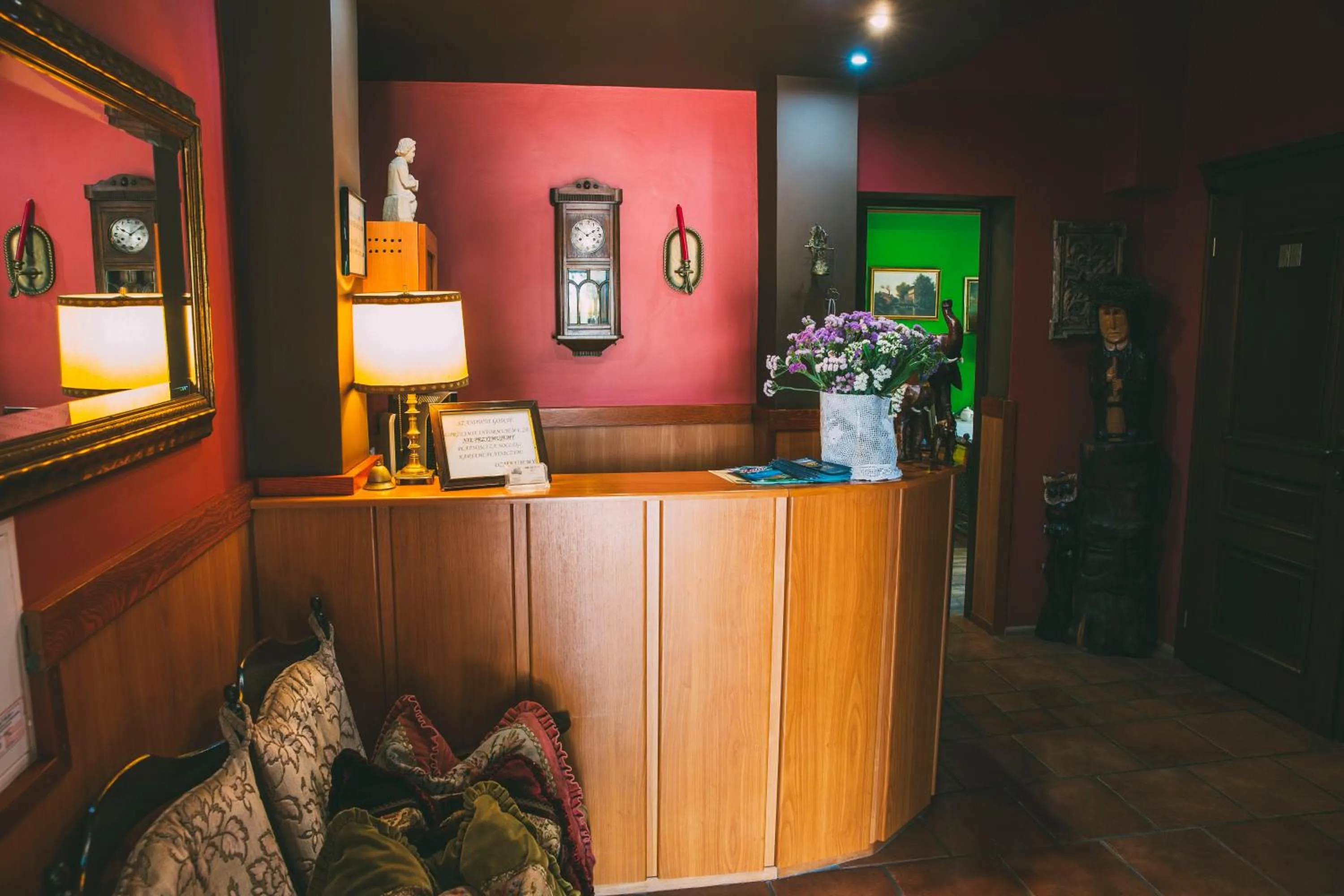 Lobby or reception in Dom wczasowy HEEP