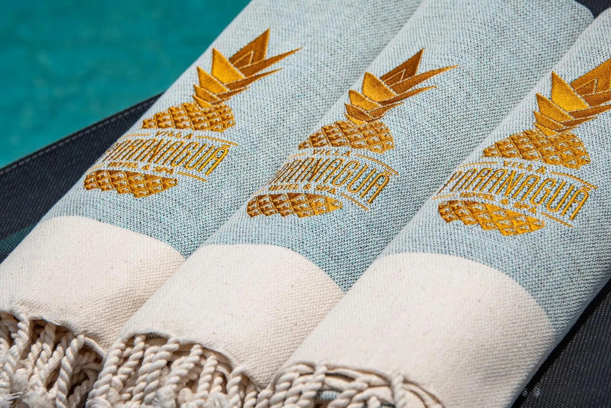 towels in Villa Paranaguá Hotel & Spa - Boutique Hotel