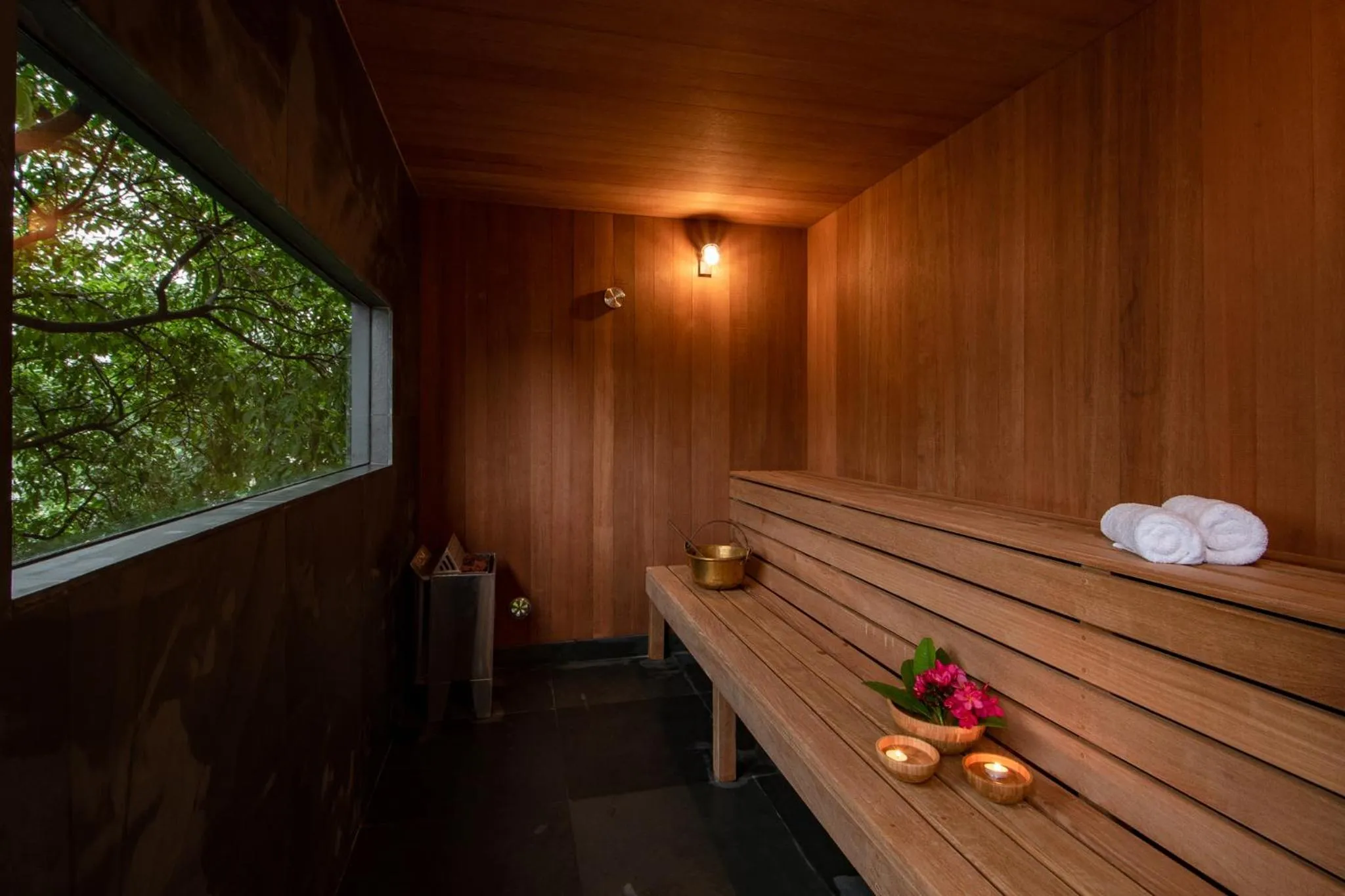Sauna in Villa Paranaguá Hotel & Spa - Boutique Hotel