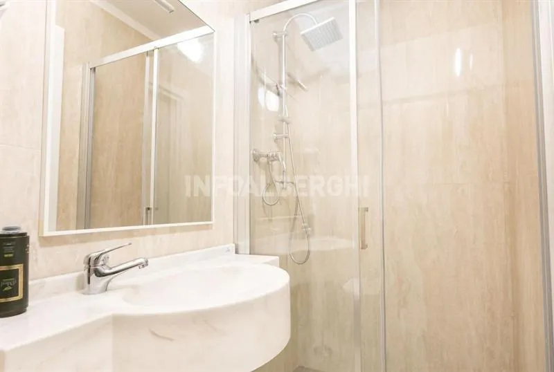 Shower in Hotel Britannia