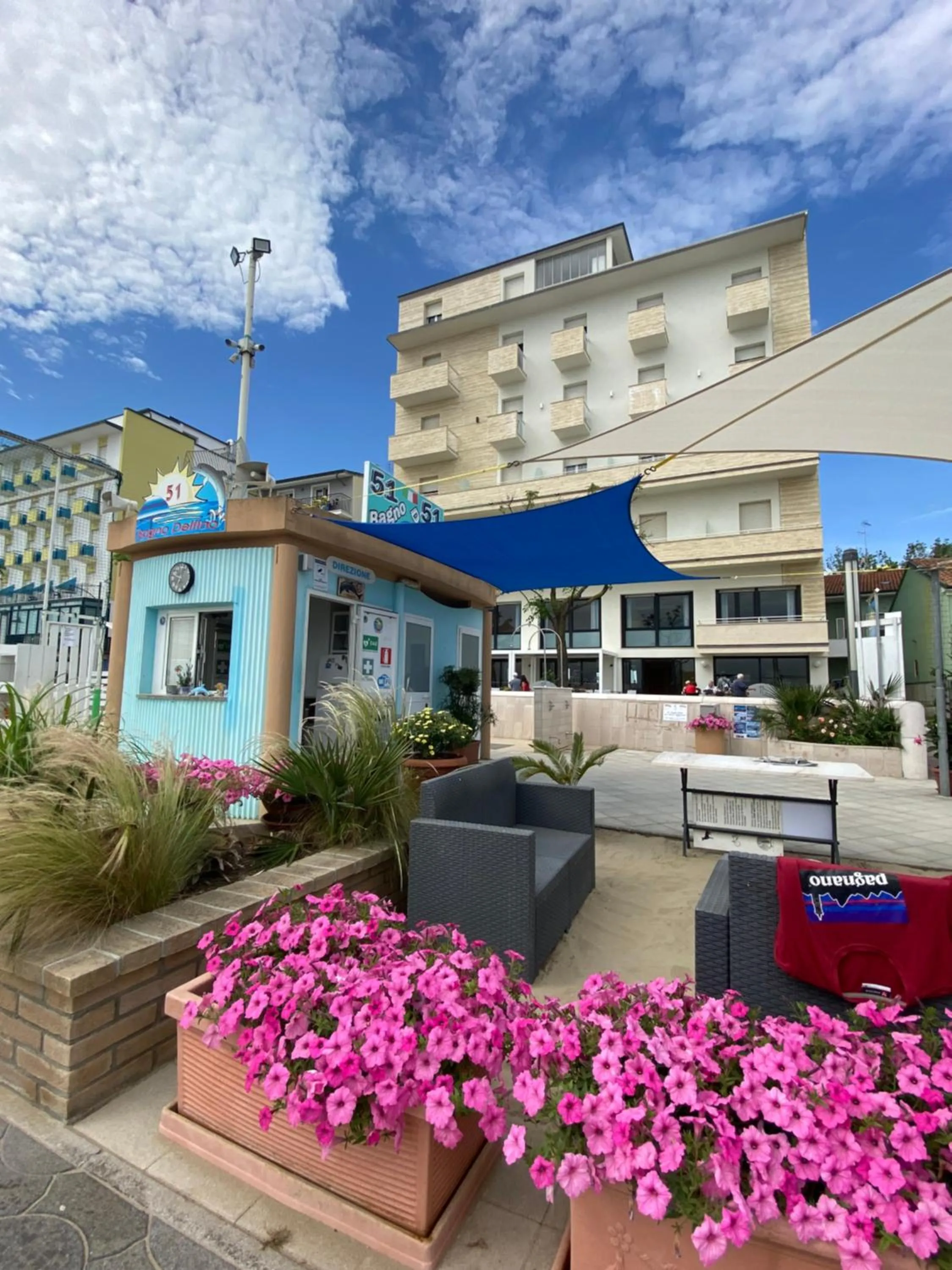 Property building in Hotel Britannia