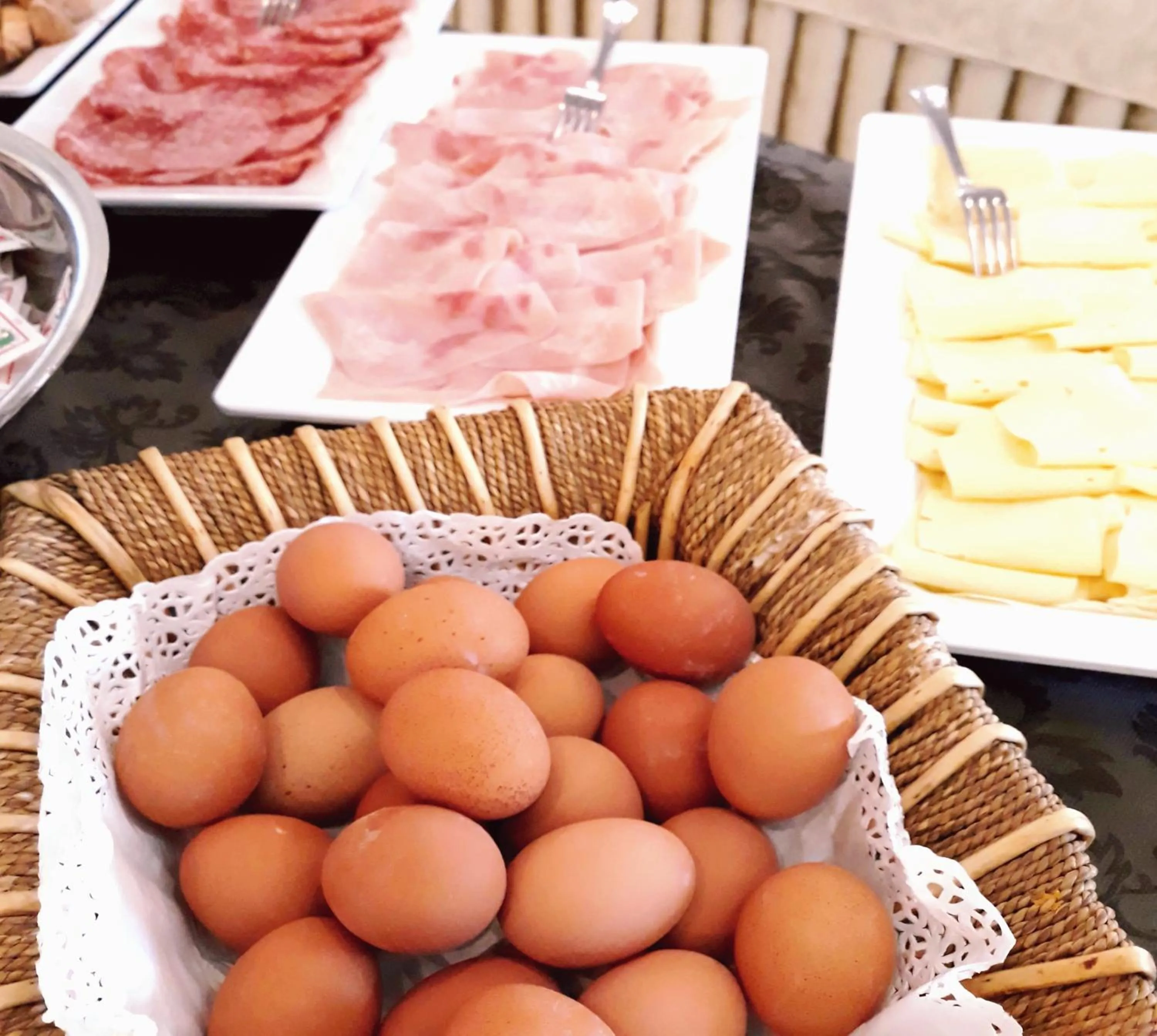 Breakfast in Hotel Britannia