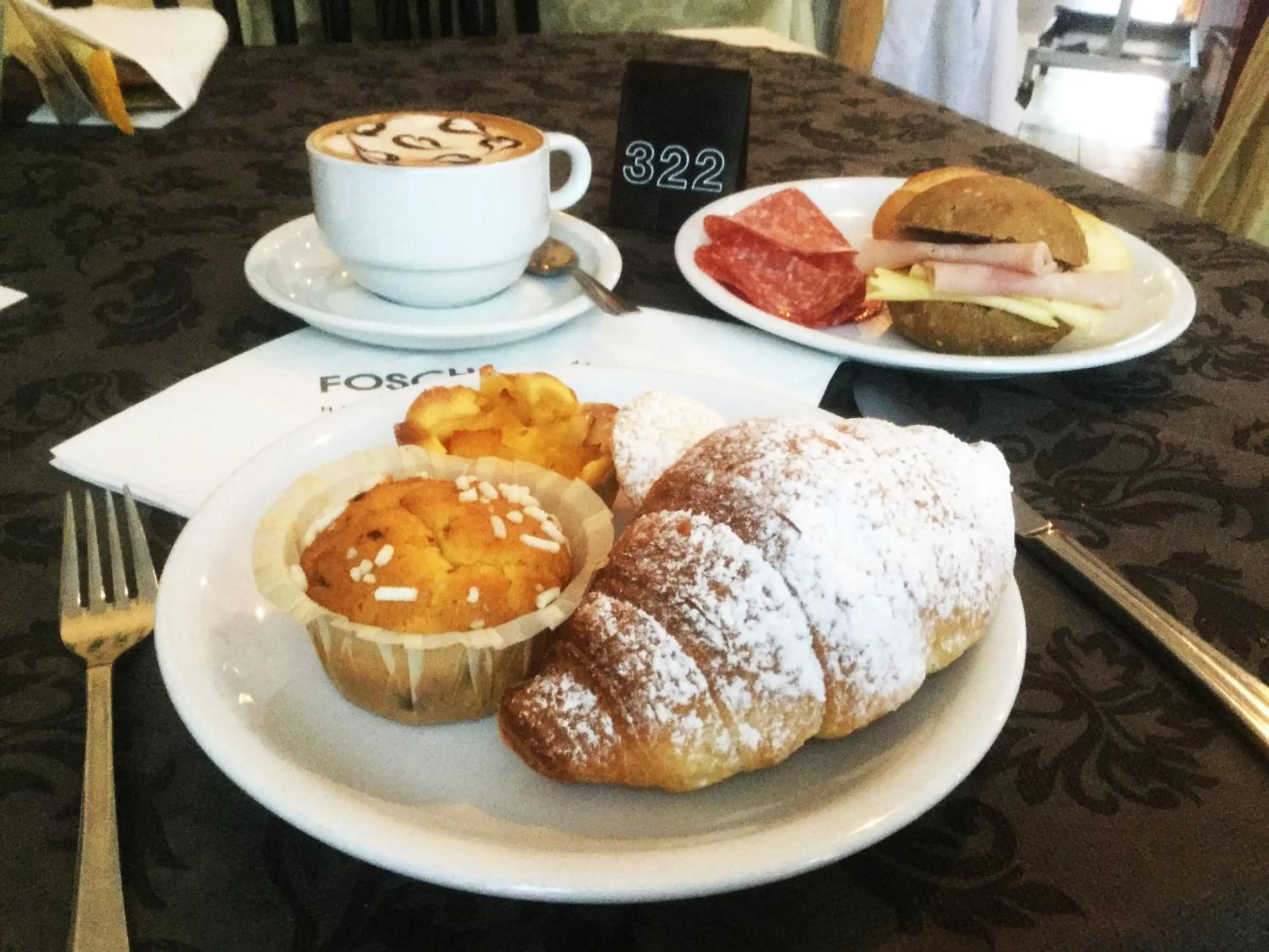 Breakfast in Hotel Britannia