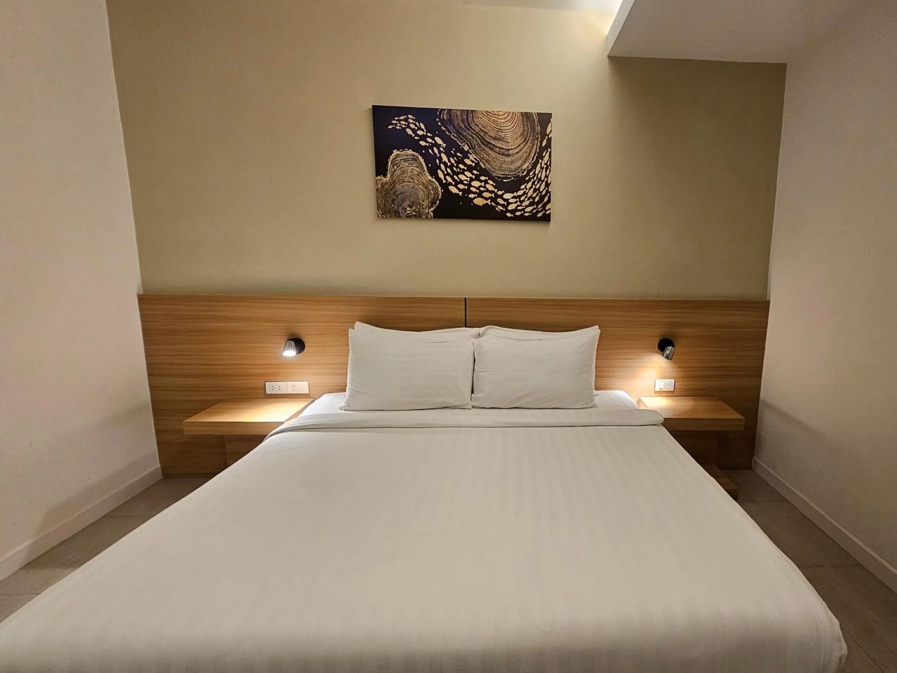 Bed in ARENICE Boutique Hotel