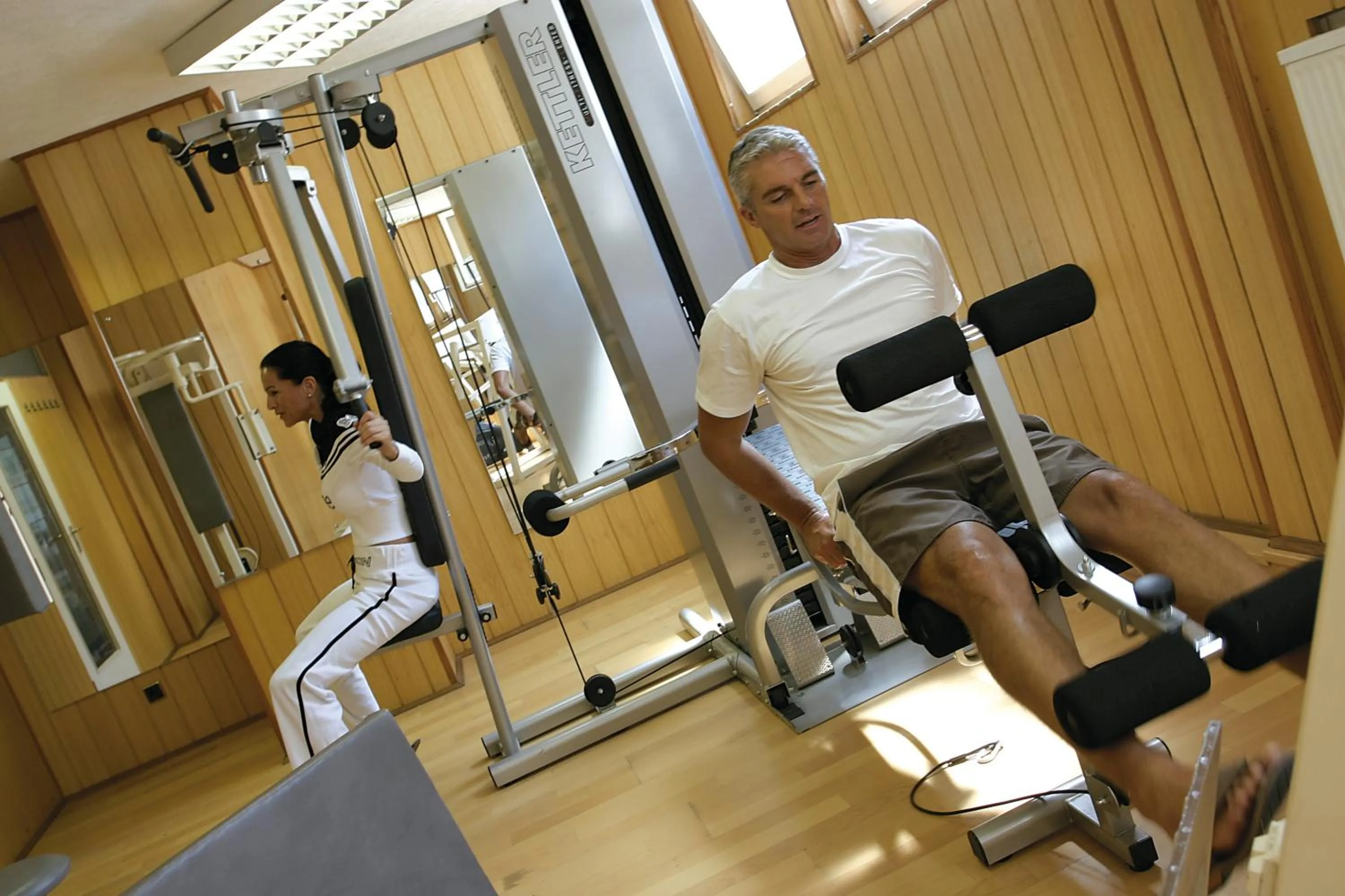 Fitness centre/facilities in Bellevue Rheinhotel