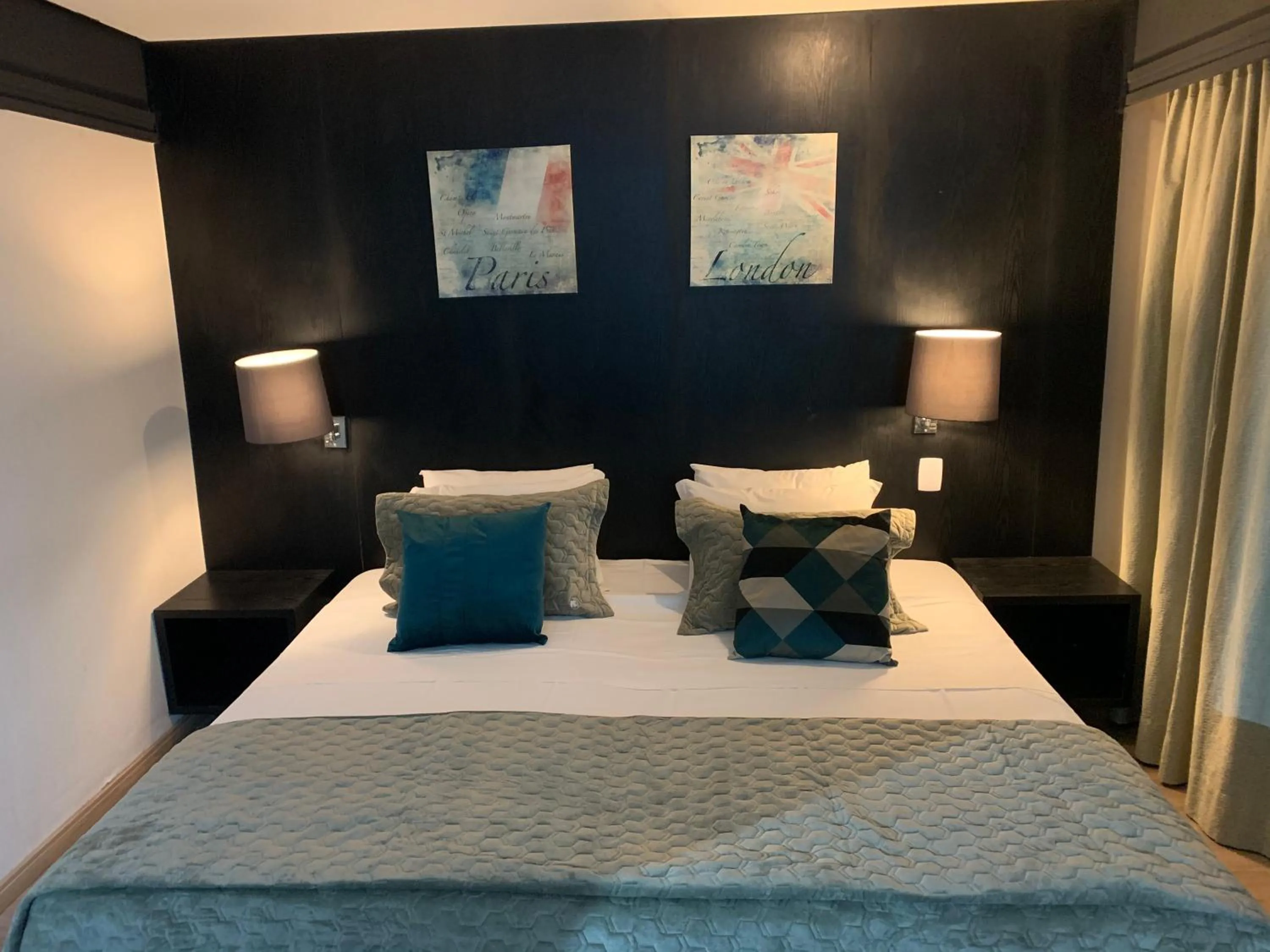 Bed in HOTEL SHOPPING VILA OLIMPIA