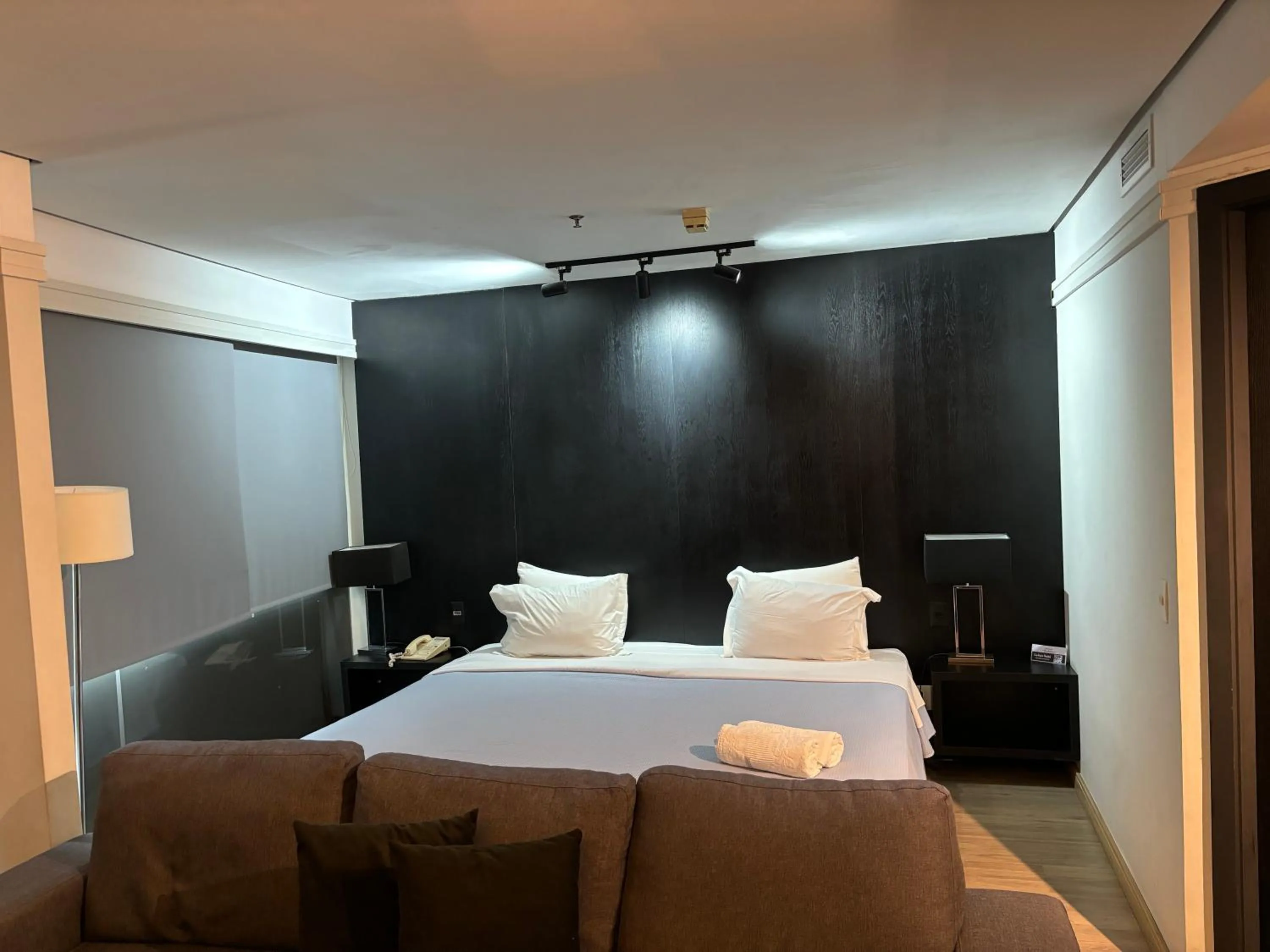 Bed in HOTEL SHOPPING VILA OLIMPIA