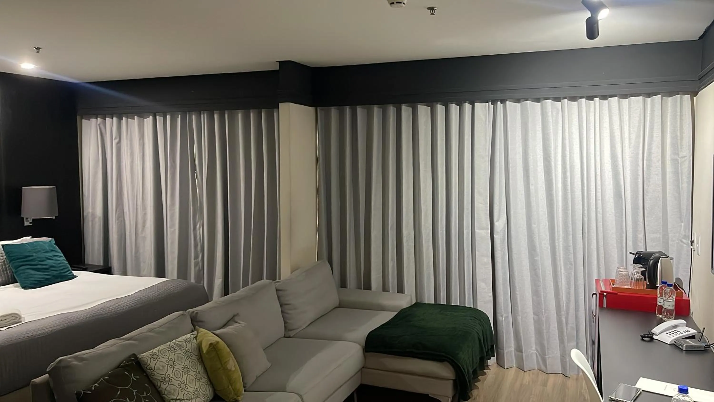 Bed in HOTEL SHOPPING VILA OLIMPIA